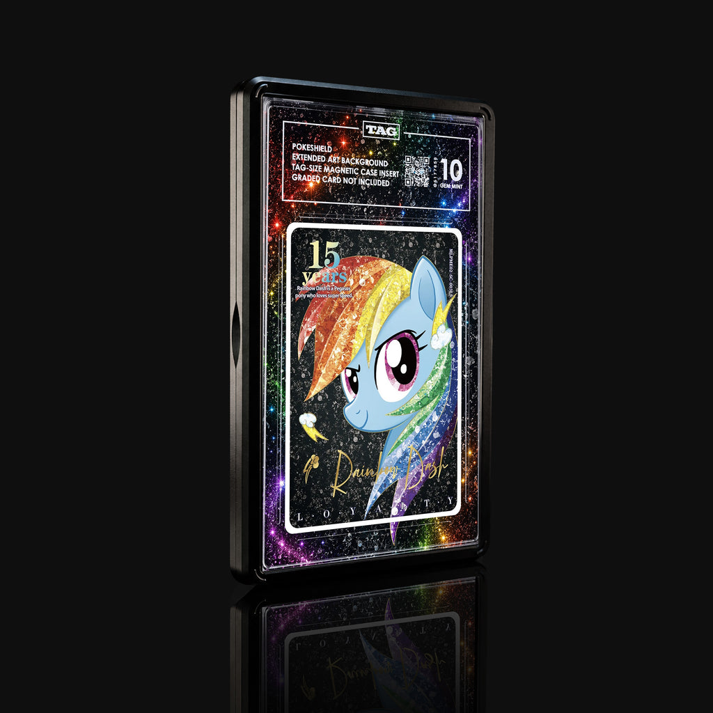 Rainbow Dash Loyalty MLPMI02_SC-00315 Extended Art Display