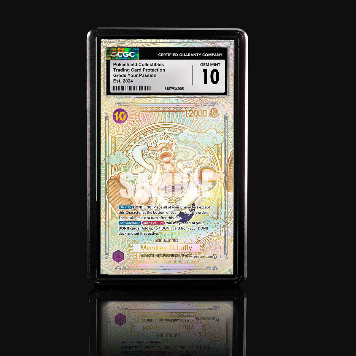 Monkey D. Luffy OP05-119 SP SEC Extended Art Display