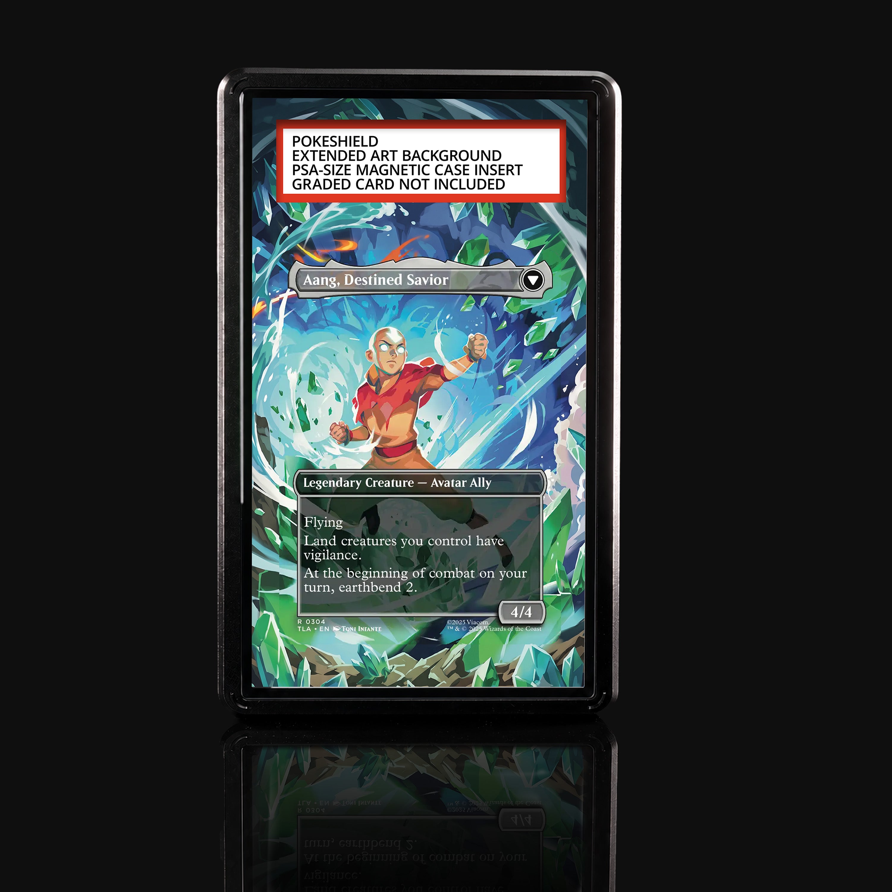 Aang, Destined Savior Extended Art Display
