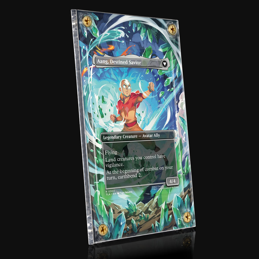 Aang, Destined Savior Extended Art Display