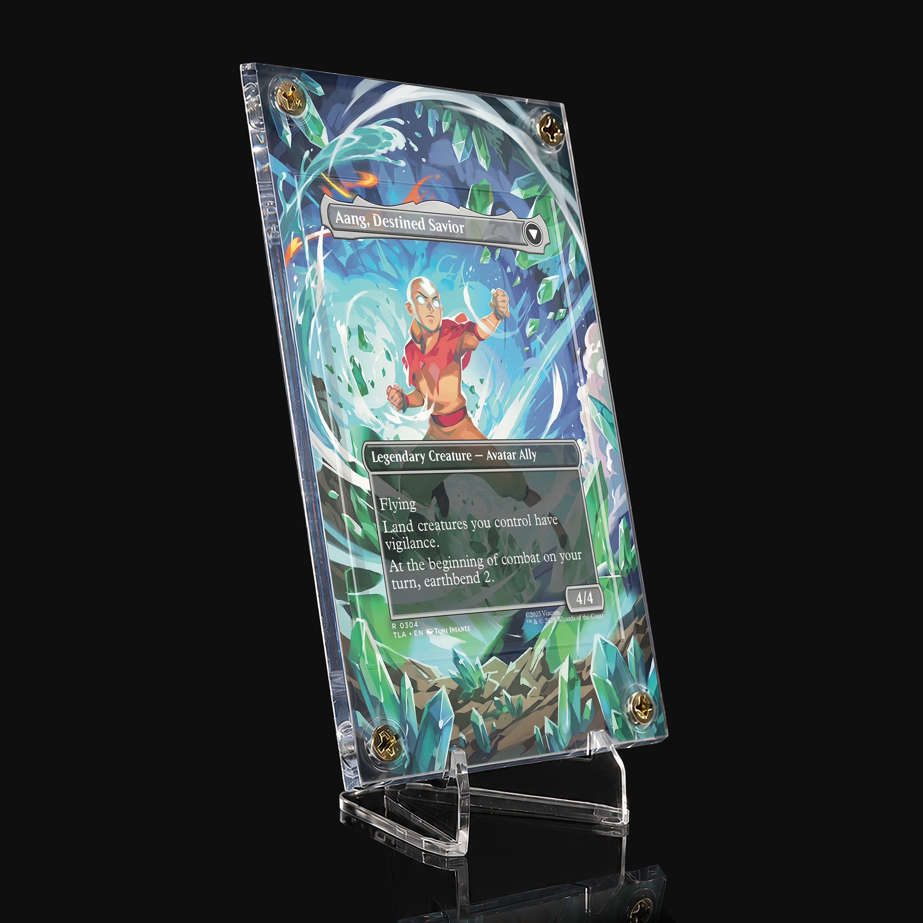 Aang, Destined Savior Extended Art Display