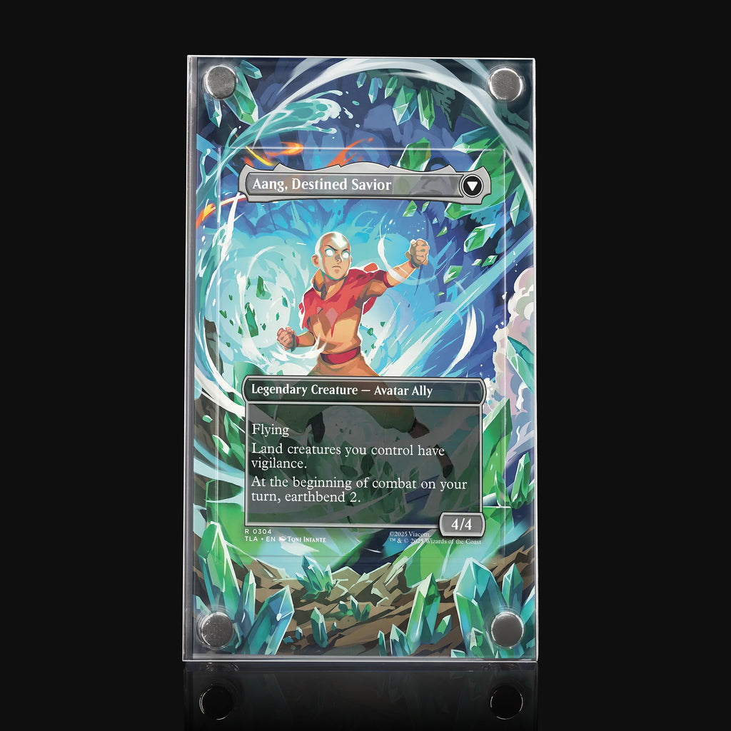 Aang, Destined Savior Extended Art Display