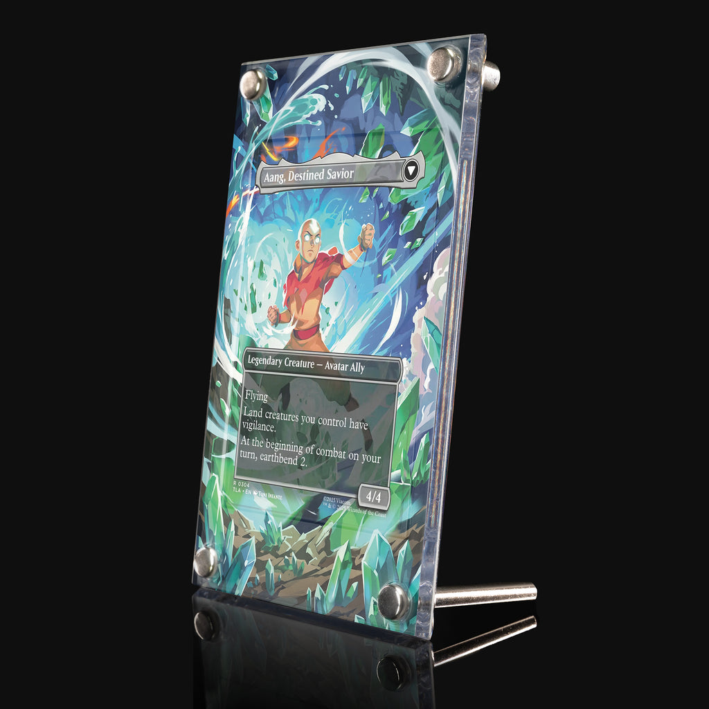 Aang, Destined Savior Extended Art Display