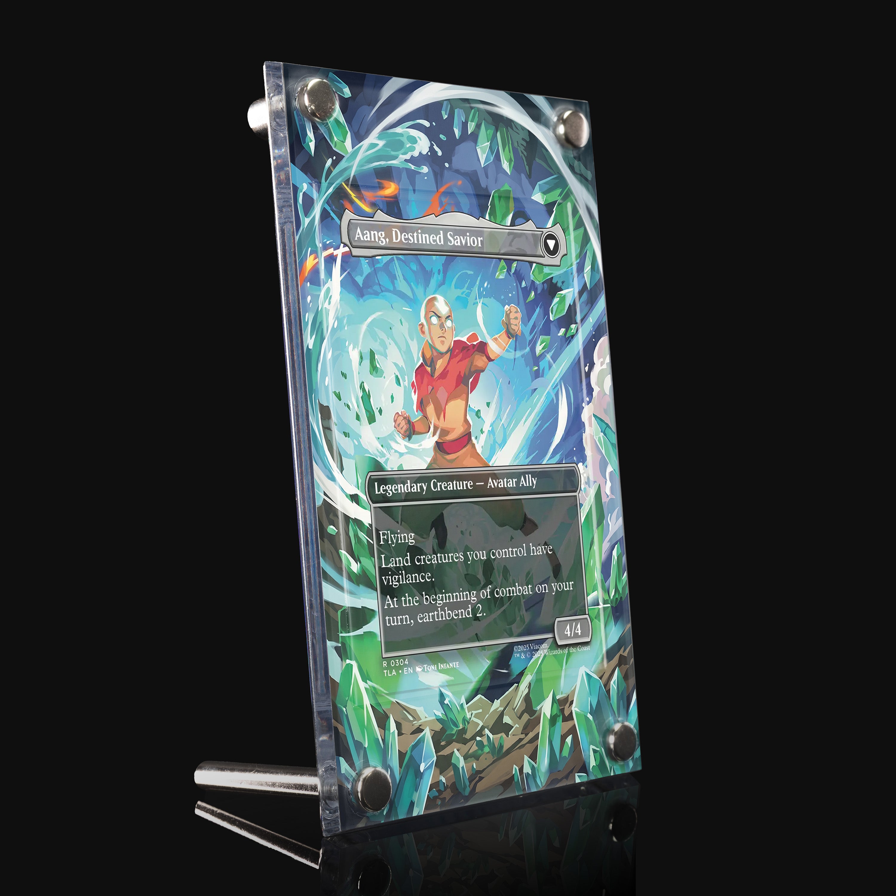 Aang, Destined Savior Extended Art Display