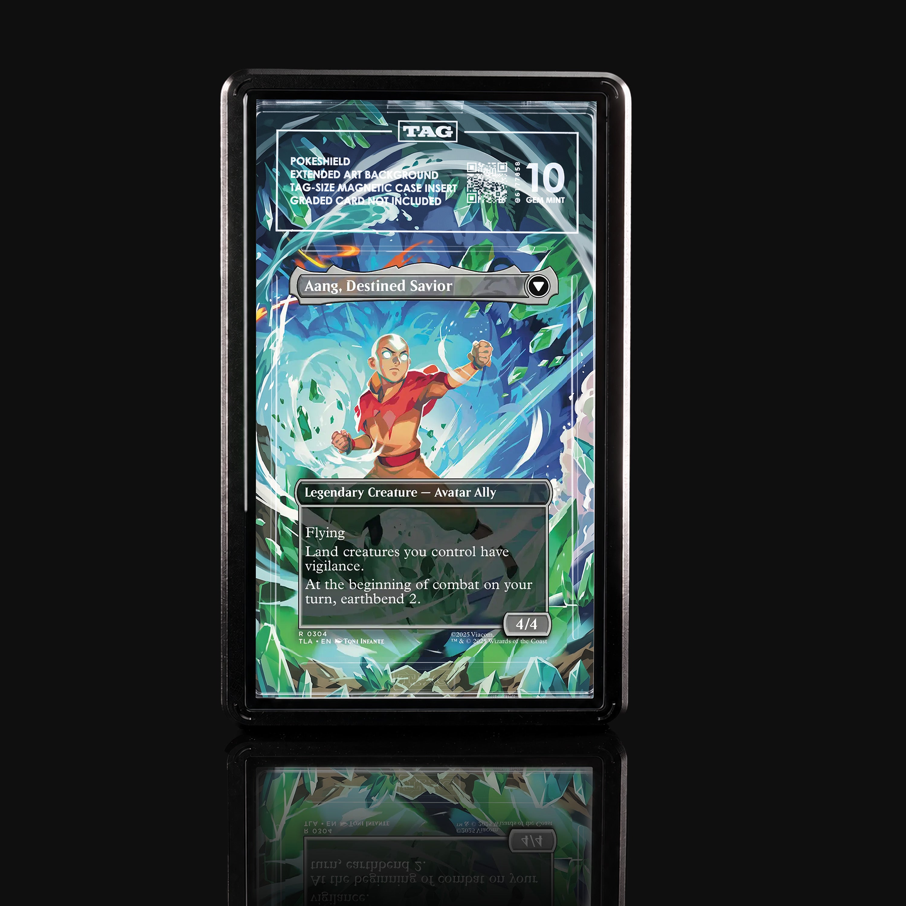 Aang, Destined Savior Extended Art Display