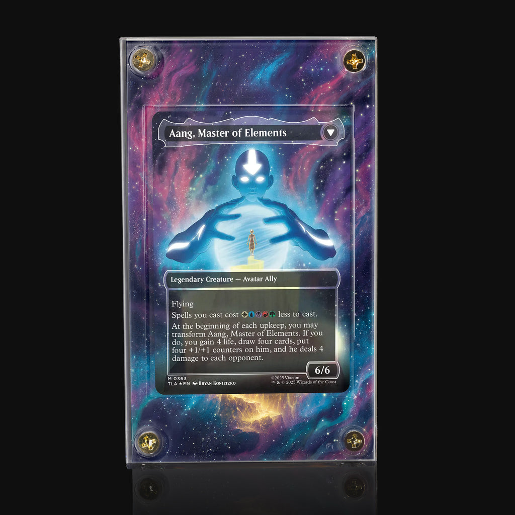 Aang, Master of Elements Extended Art Display