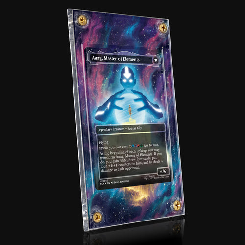 Aang, Master of Elements Extended Art Display