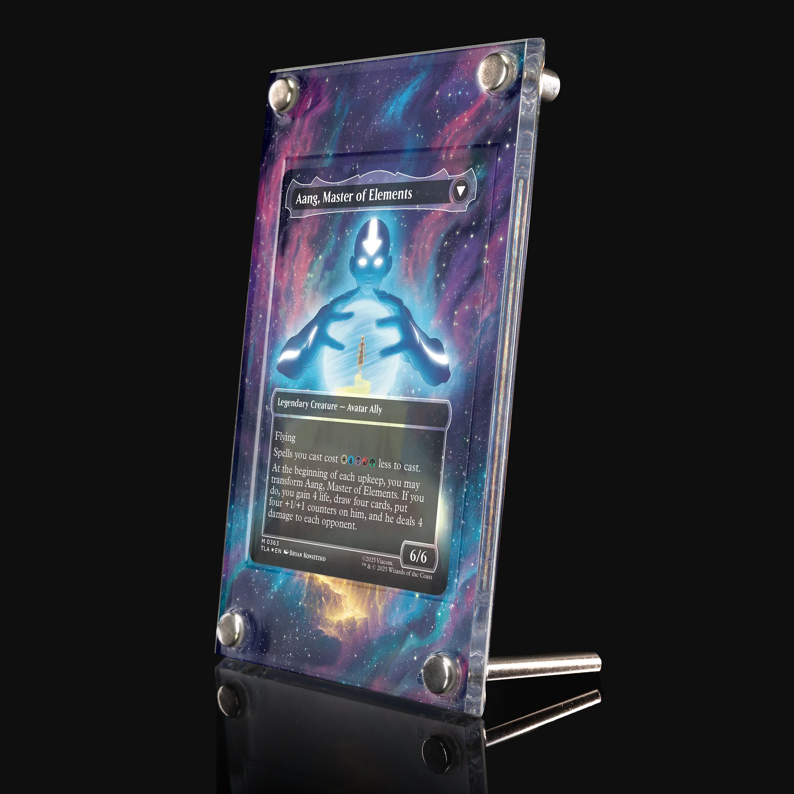 Aang, Master of Elements Extended Art Display