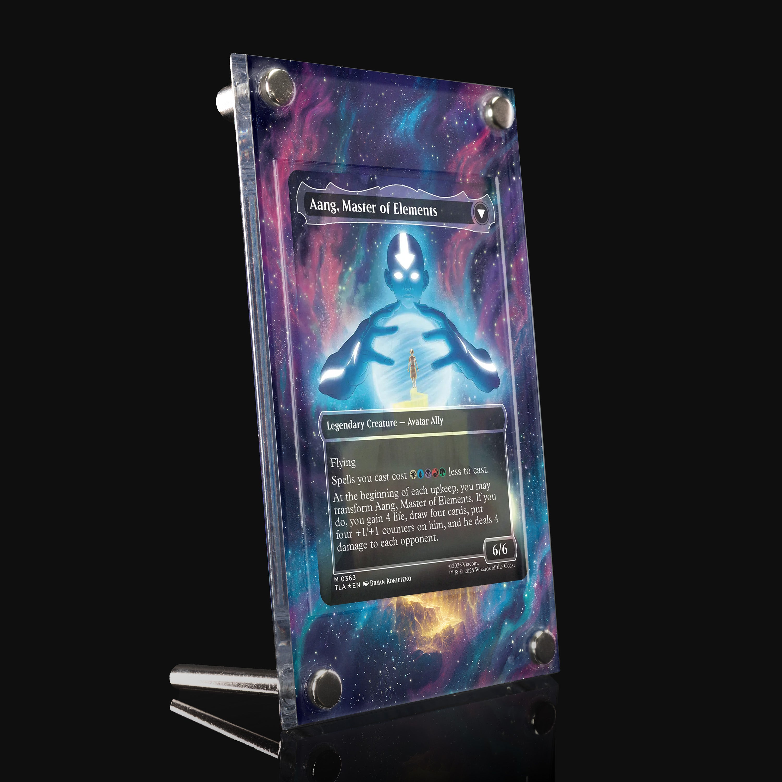 Aang, Master of Elements Extended Art Display