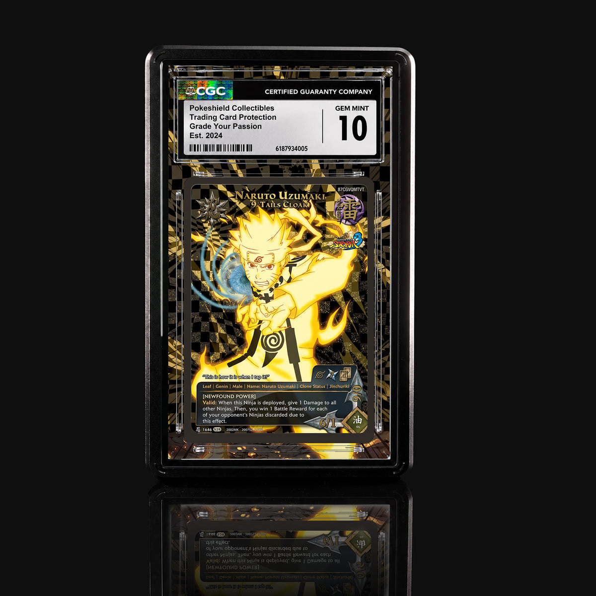 Naruto Uzumaki 9 Tails Cloak 1646 S28 Extended Art Display