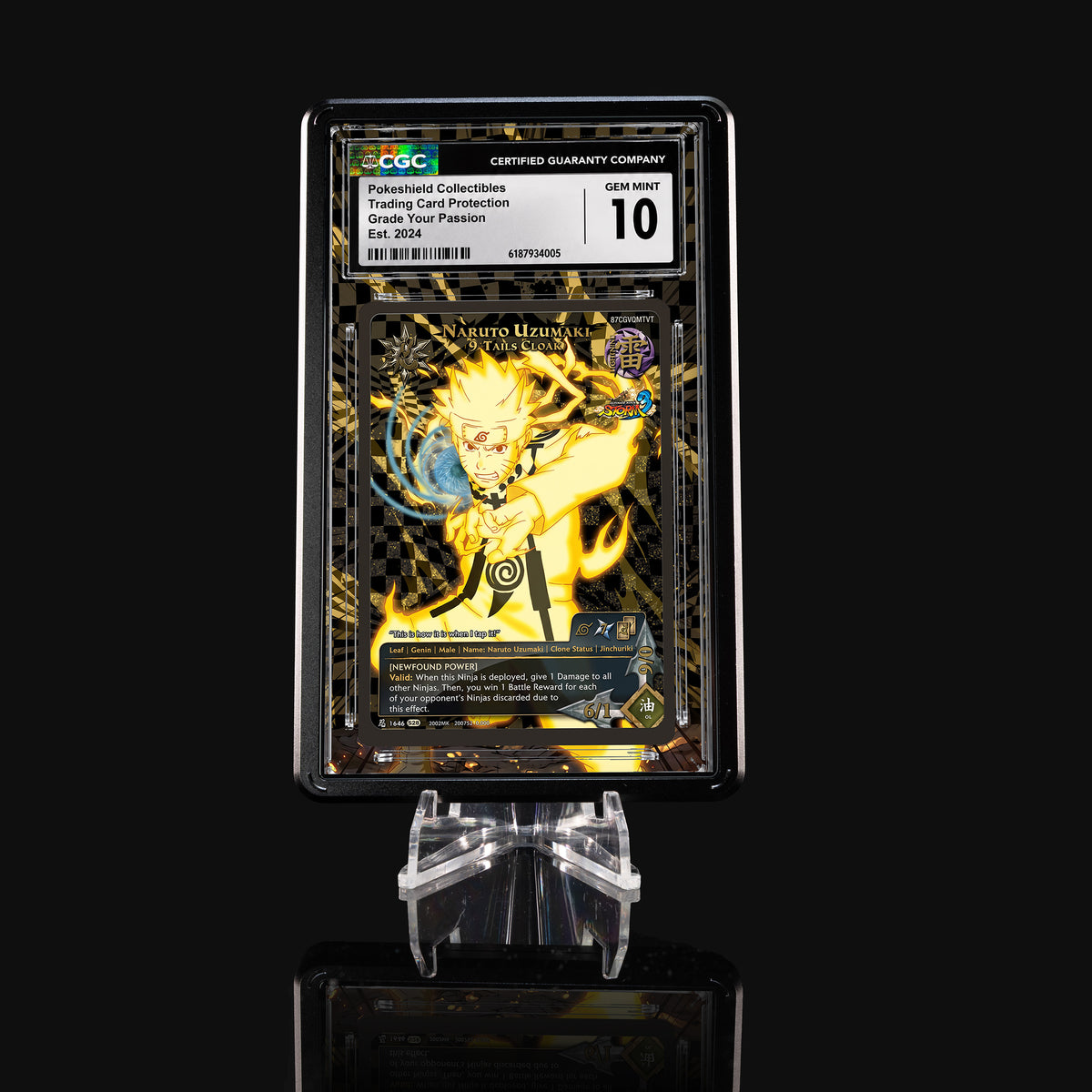 Naruto Uzumaki 9 Tails Cloak 1646 S28 Extended Art Display