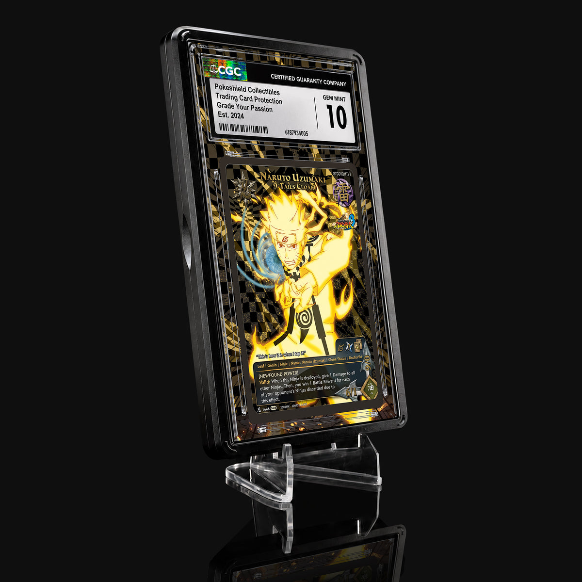 Naruto Uzumaki 9 Tails Cloak 1646 S28 Extended Art Display