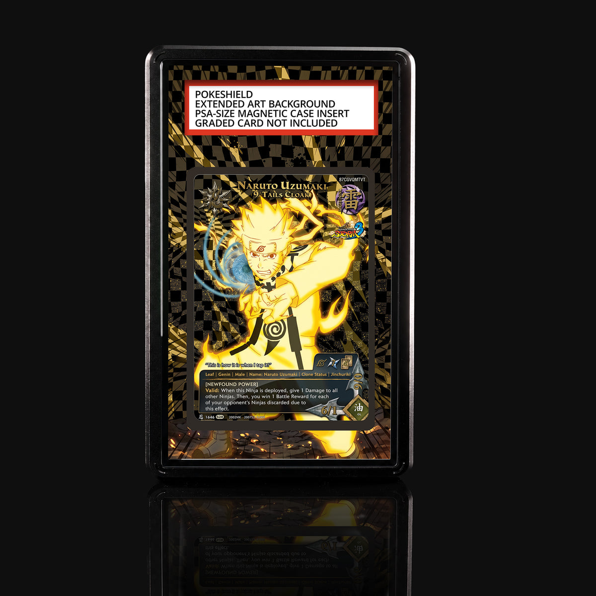 Naruto Uzumaki 9 Tails Cloak 1646 S28 Extended Art Display
