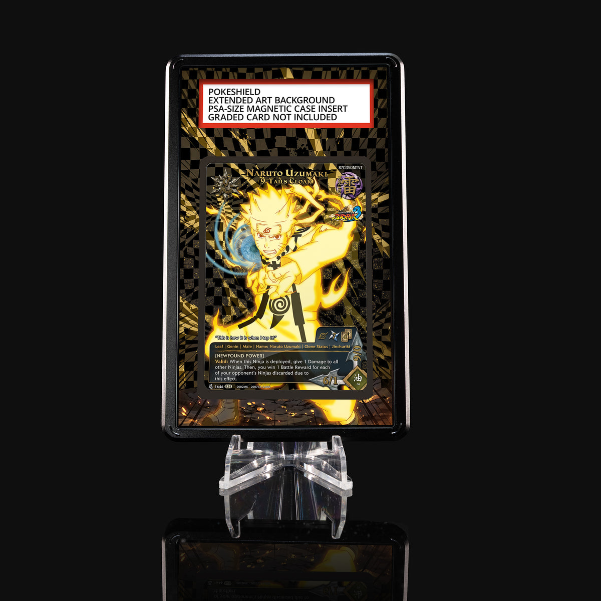 Naruto Uzumaki 9 Tails Cloak 1646 S28 Extended Art Display