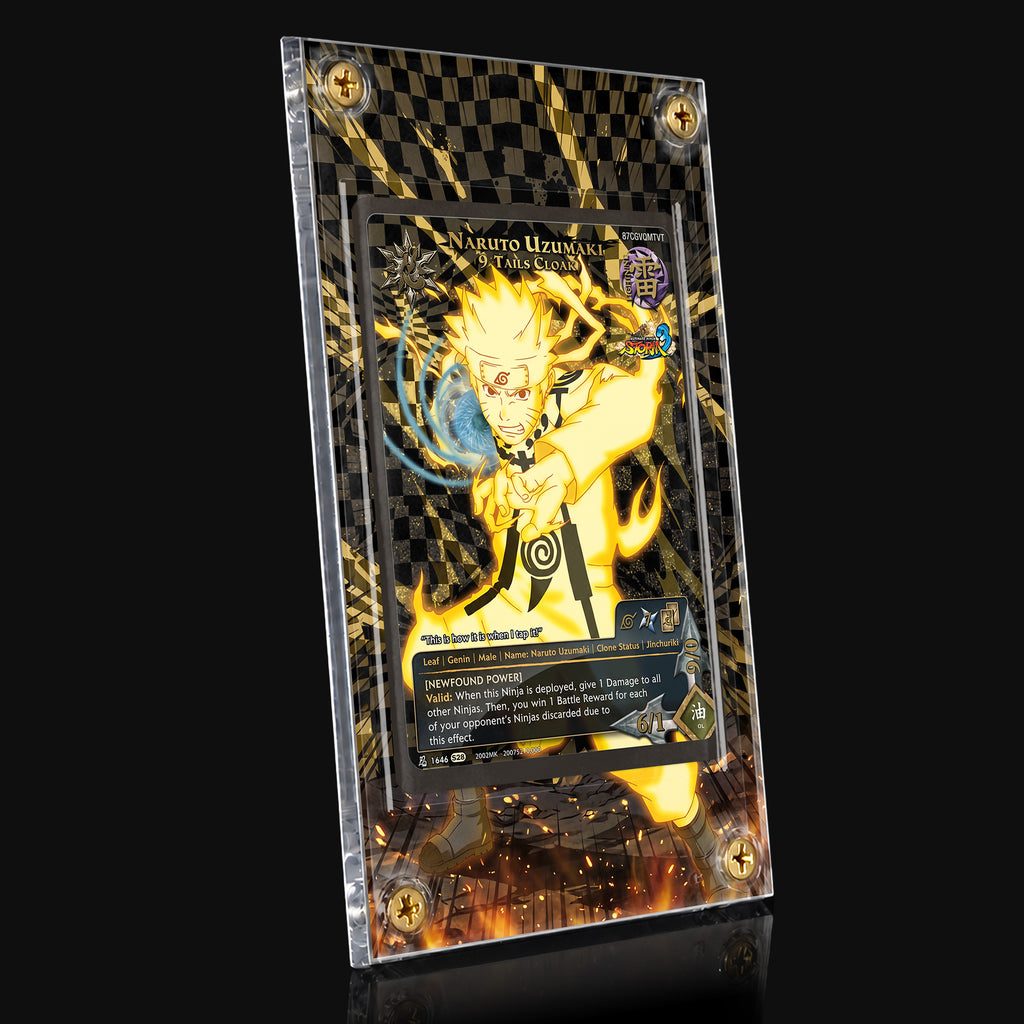 Naruto Uzumaki 9 Tails Cloak 1646 S28 Extended Art Display