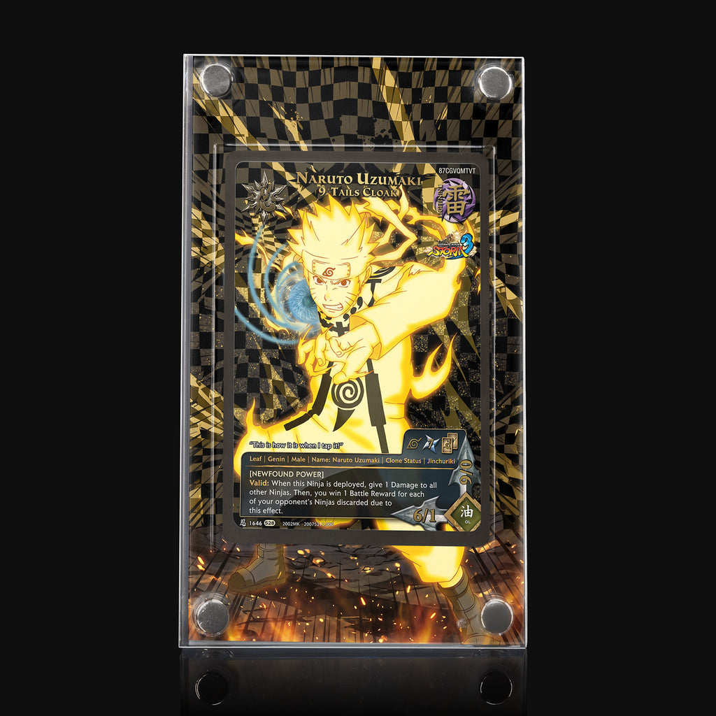 Naruto Uzumaki 9 Tails Cloak 1646 S28 Extended Art Display