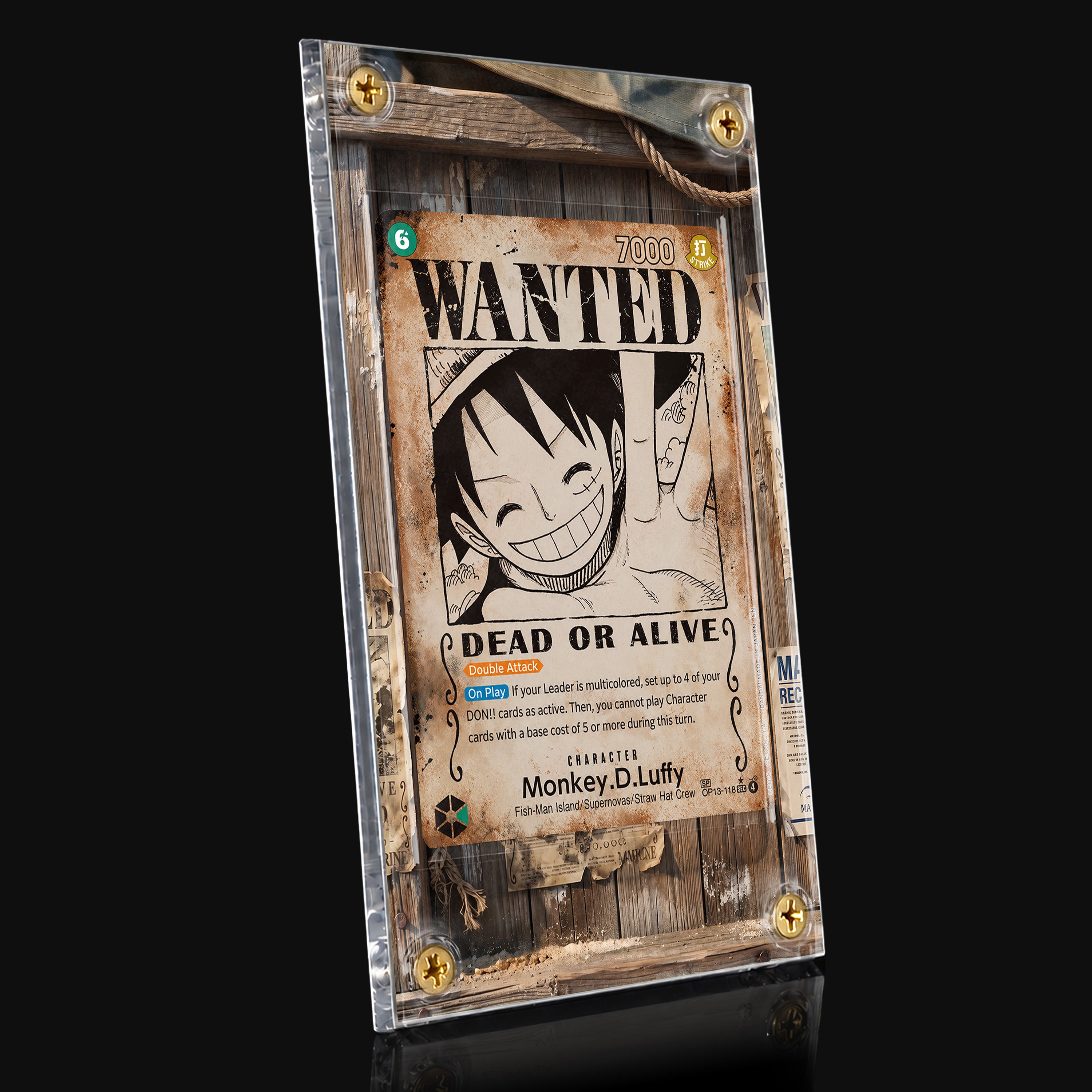 Monkey D Luffy 118 Extended Art Display