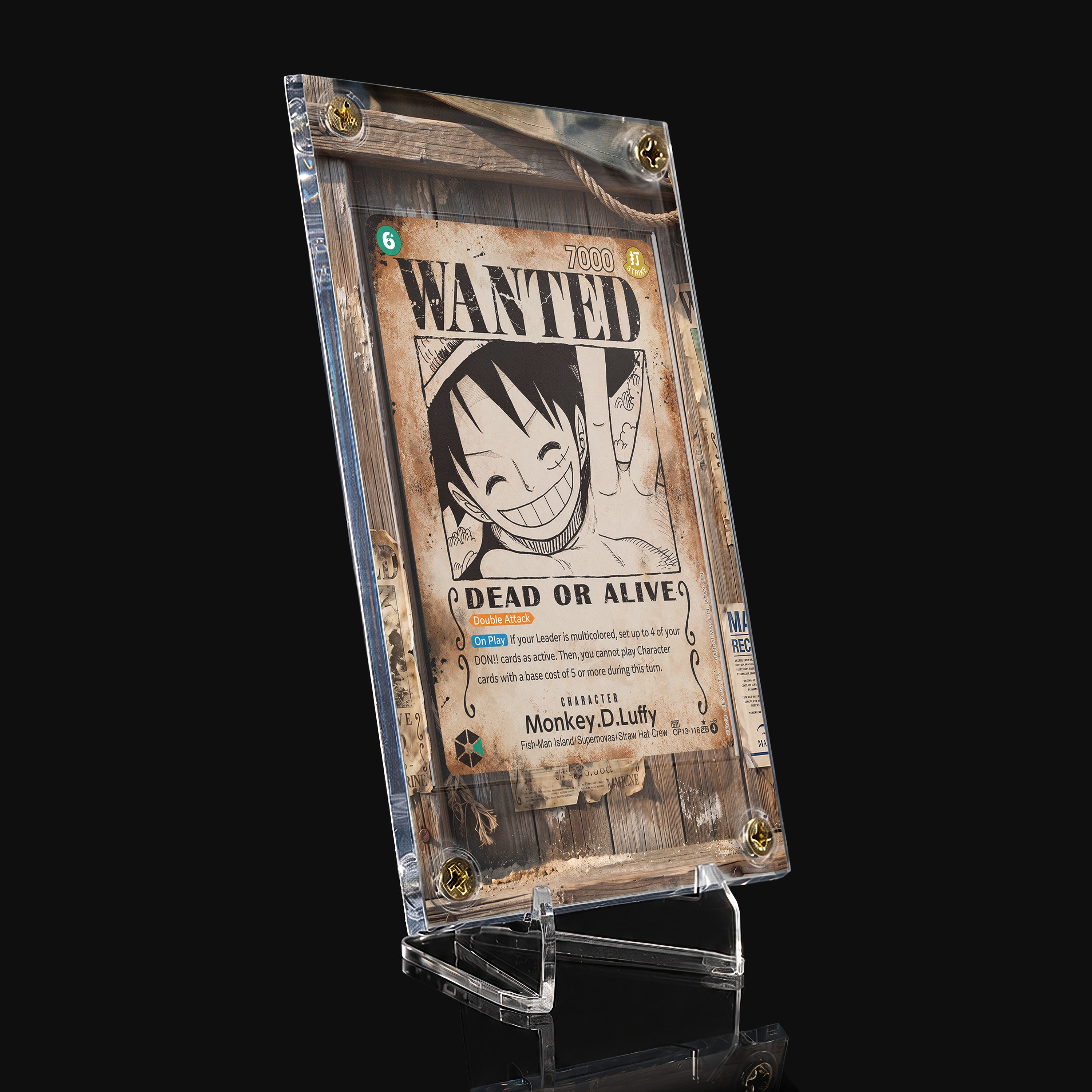Monkey D Luffy 118 Extended Art Display