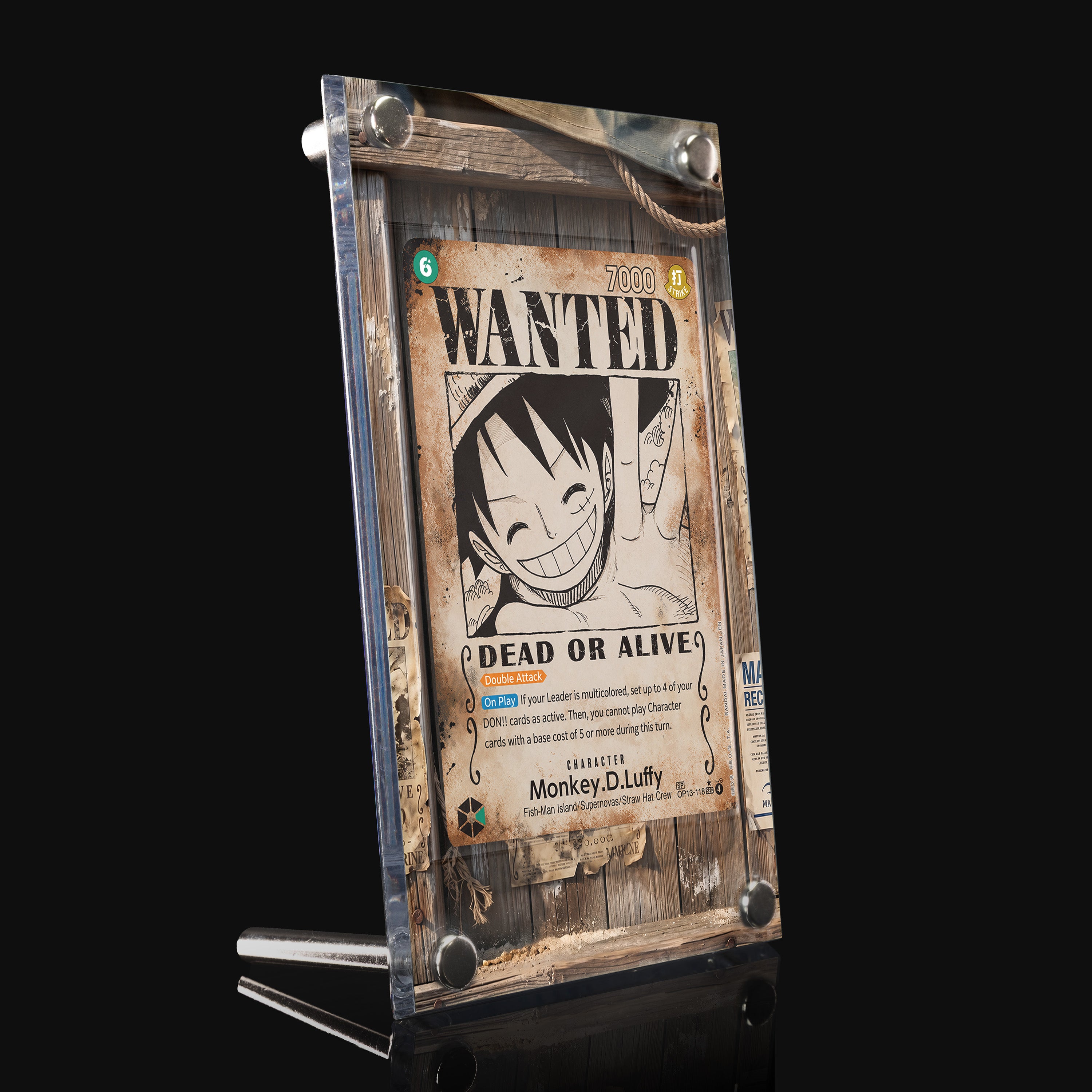 Monkey D Luffy 118 Extended Art Display
