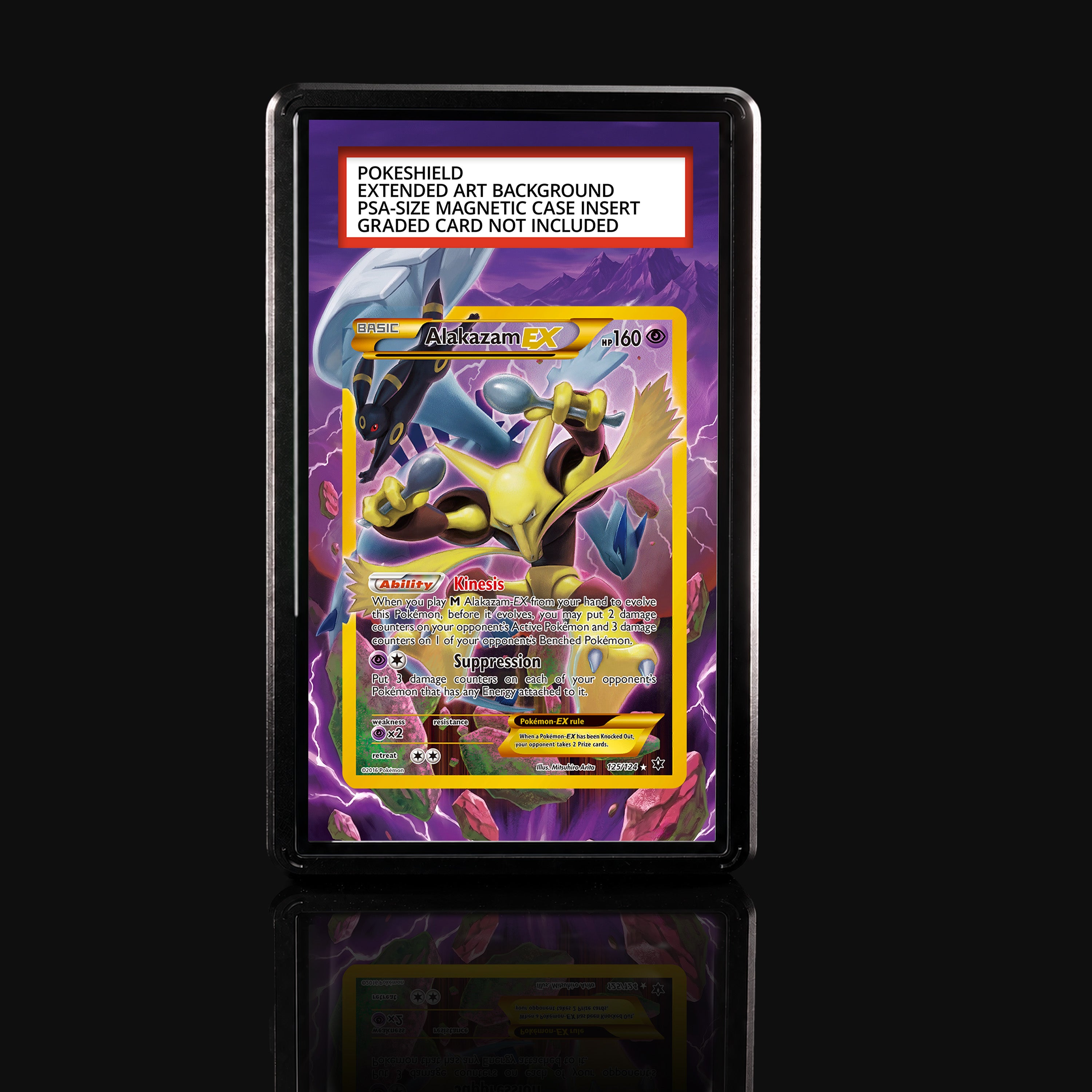 Alakazam ex 125 Extended Art Display