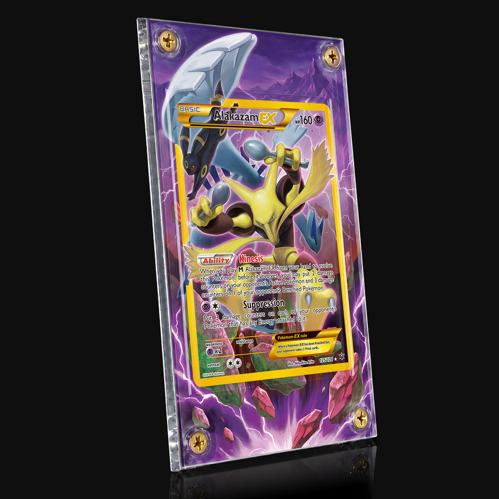 Alakazam ex 125 Extended Art Display