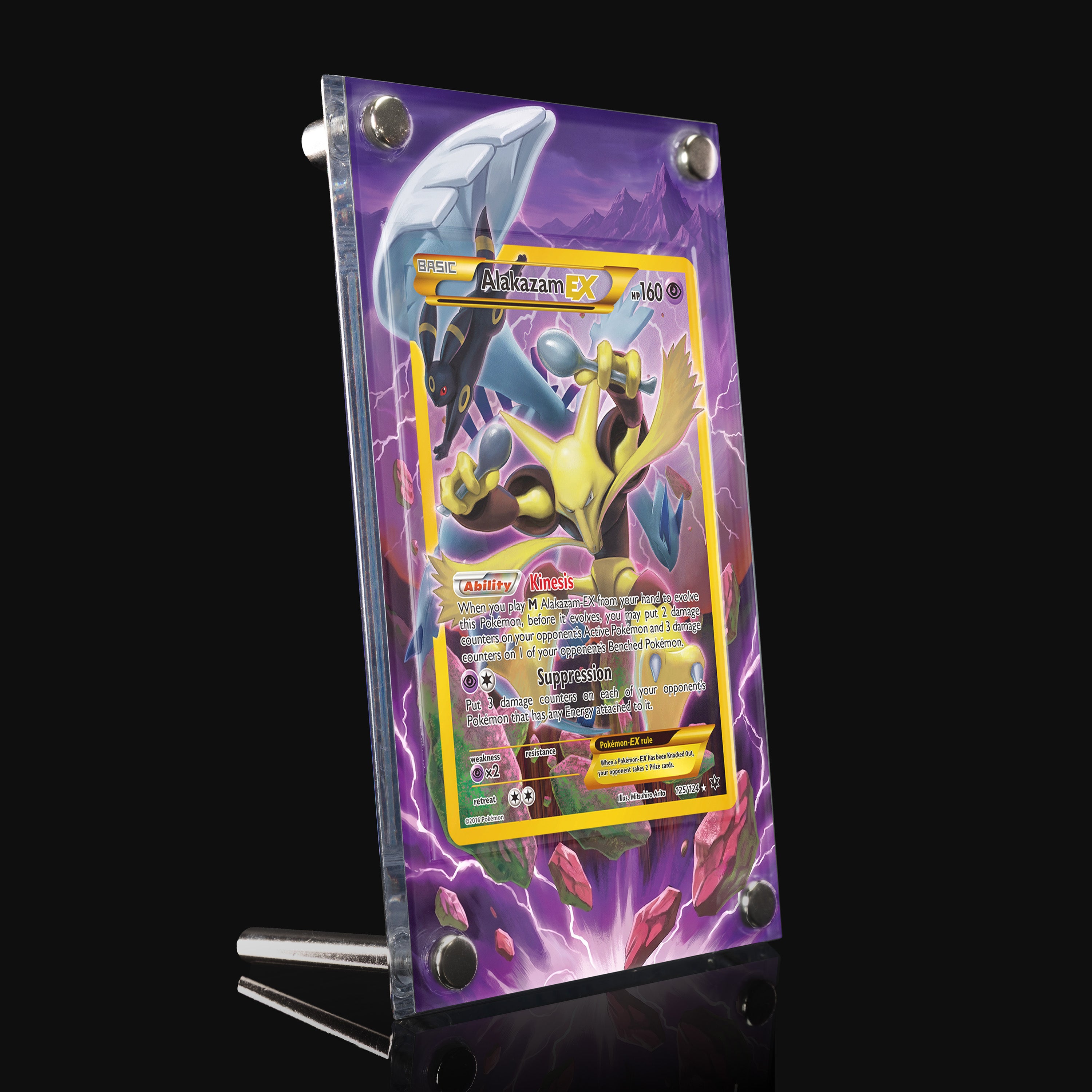 Alakazam ex 125 Extended Art Display