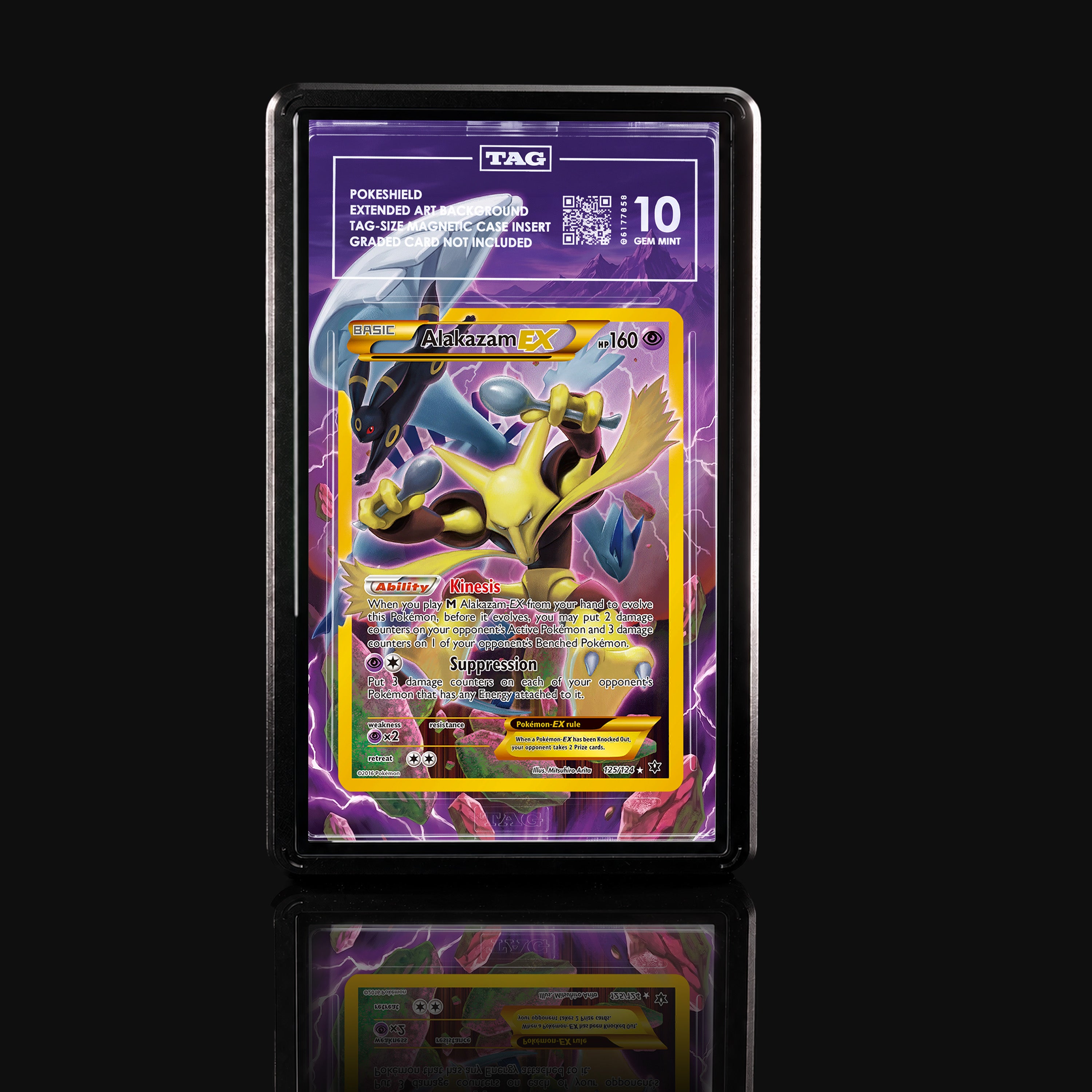 Alakazam ex 125 Extended Art Display