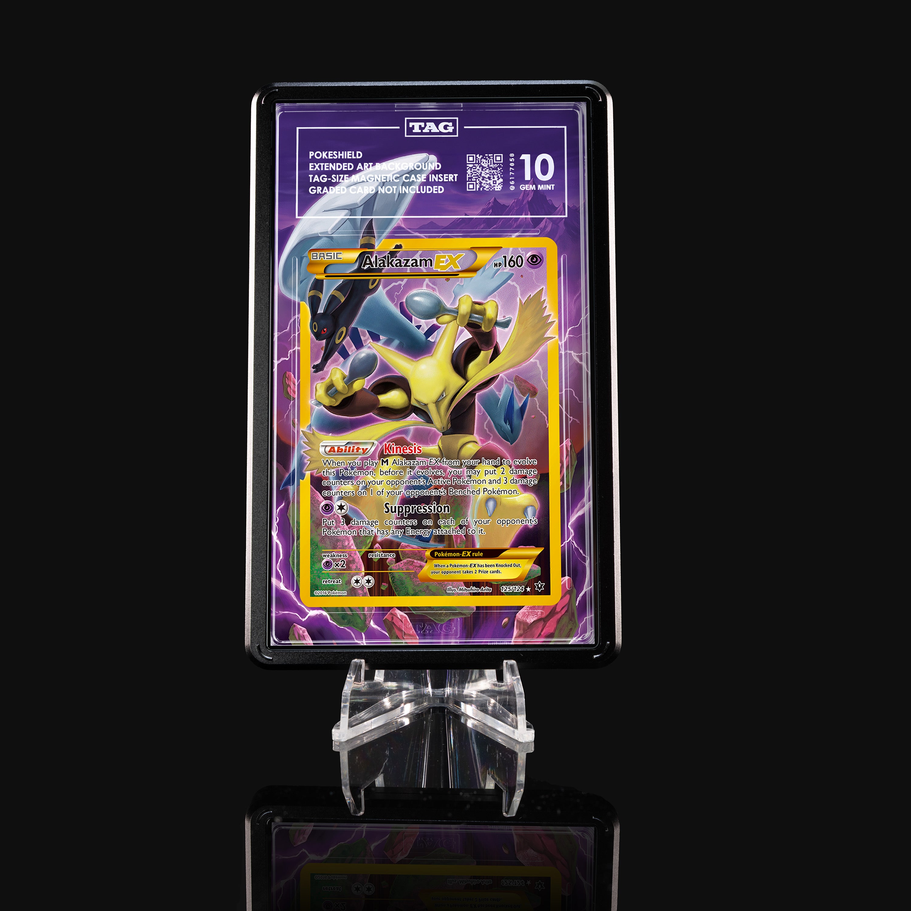 Alakazam ex 125 Extended Art Display