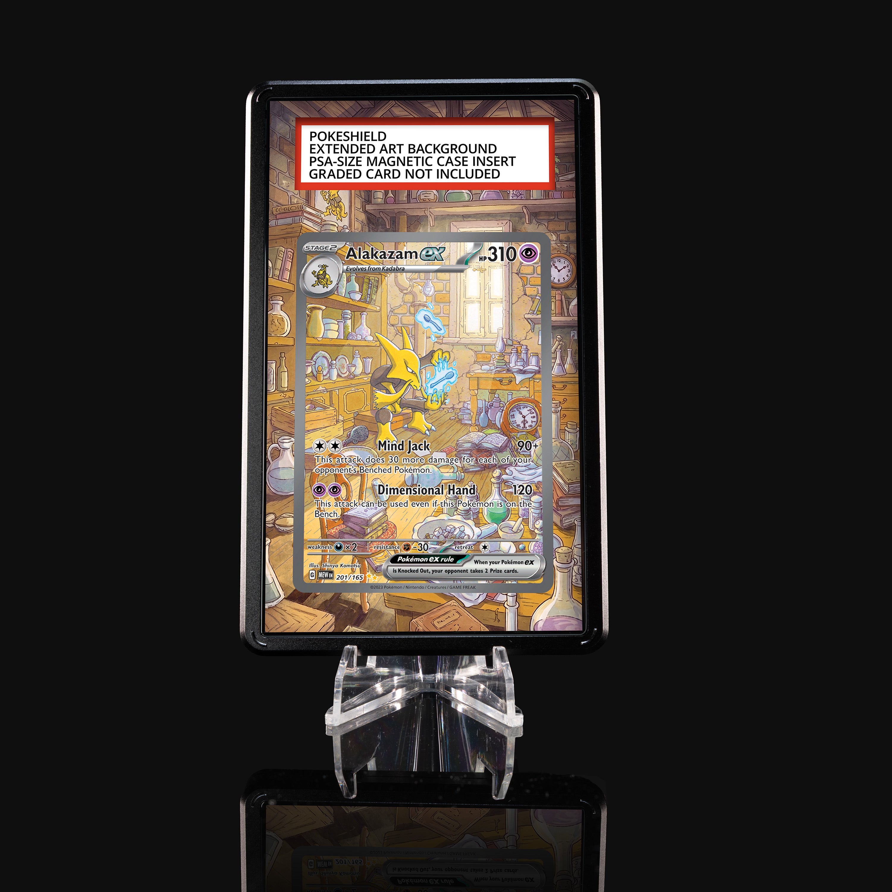 Alakazam ex 201 Extended Art Display