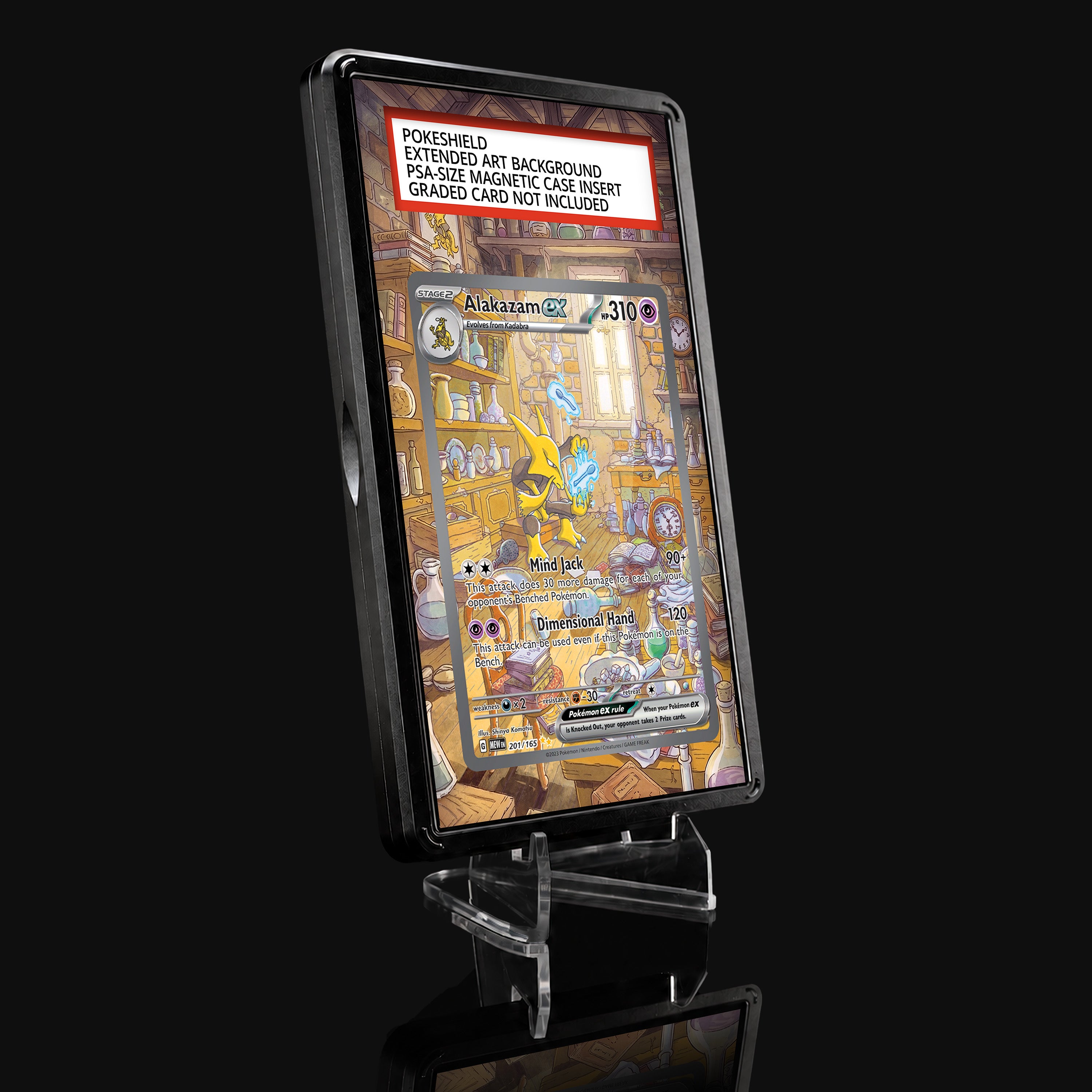 Alakazam ex 201 Extended Art Display