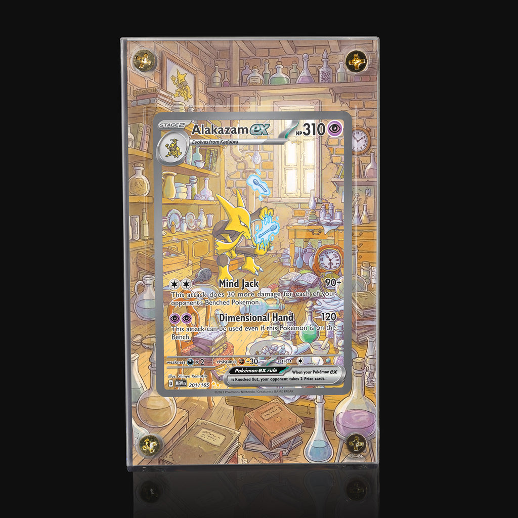 Alakazam ex 201 Extended Art Display