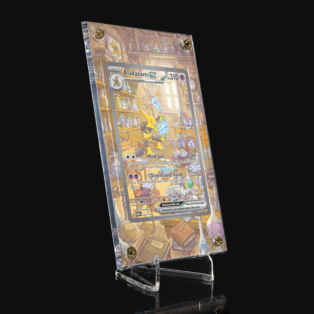 Alakazam ex 201 Extended Art Display