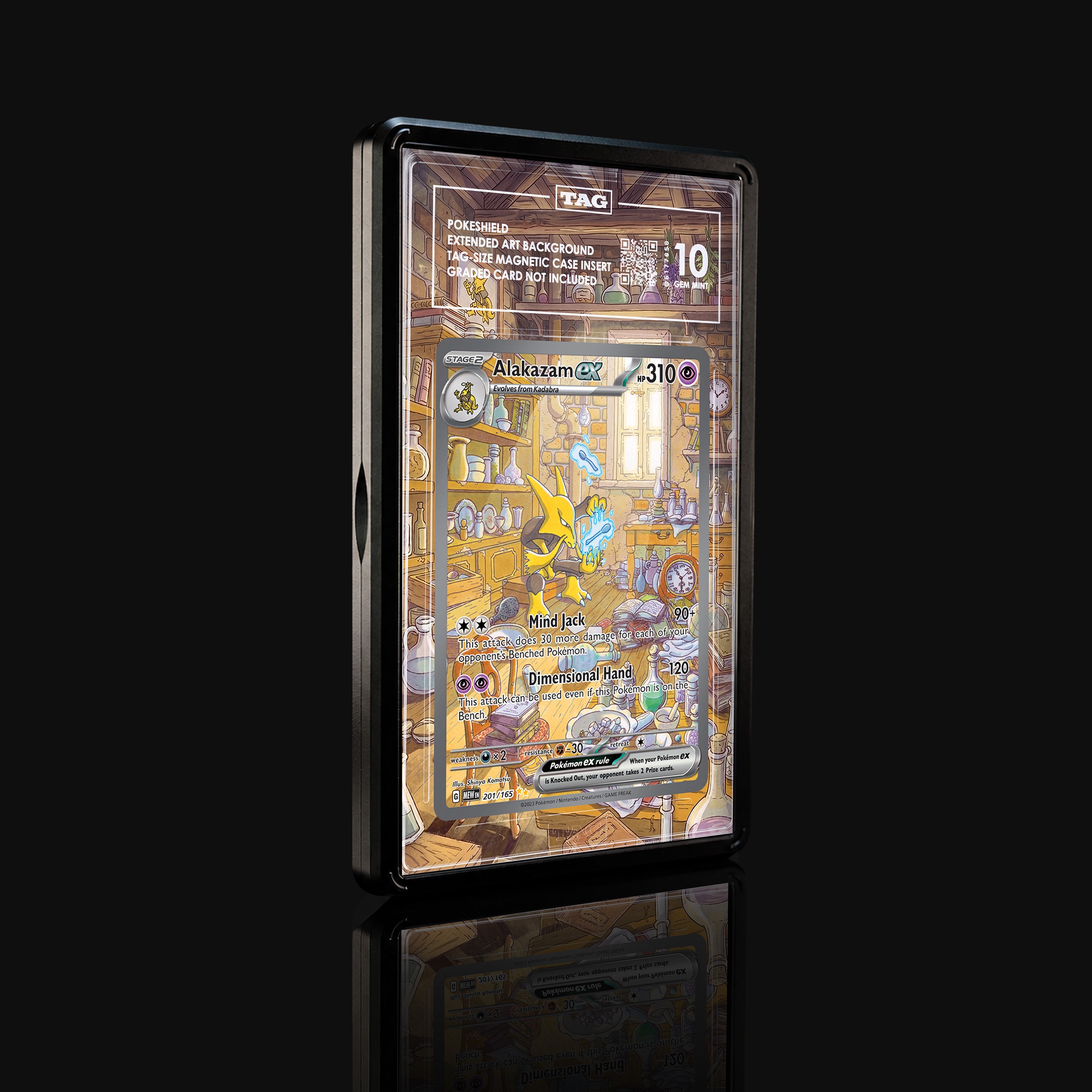 Alakazam ex 201 Extended Art Display