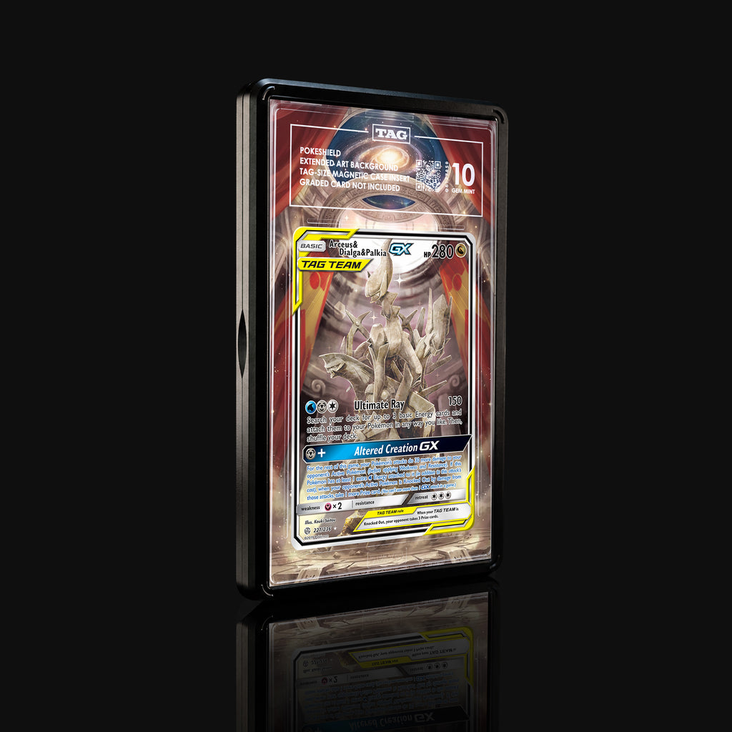 Arceus & Dialga & Palkia GX 221 Extended Art Display
