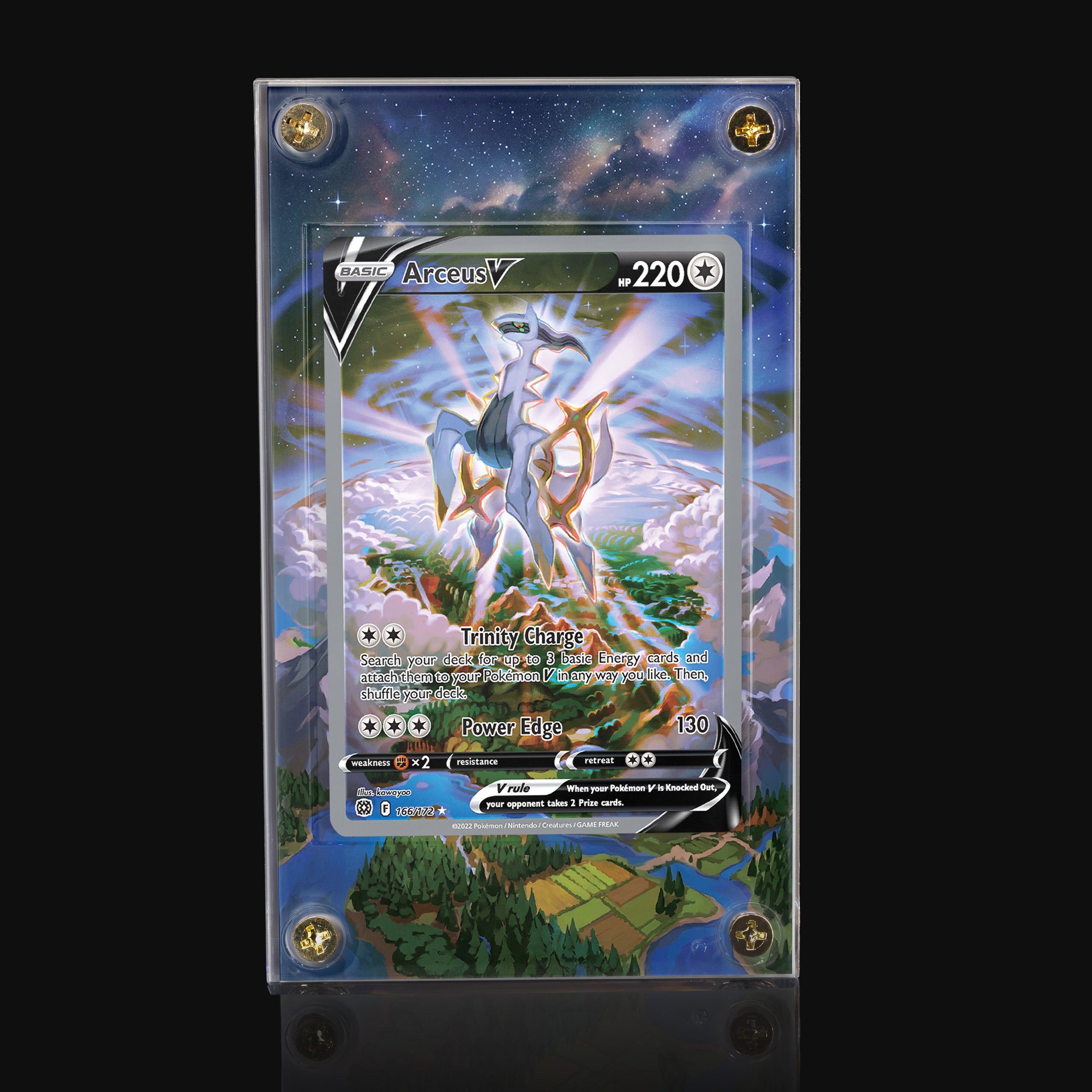 Arceus V 166 Extended Art Display