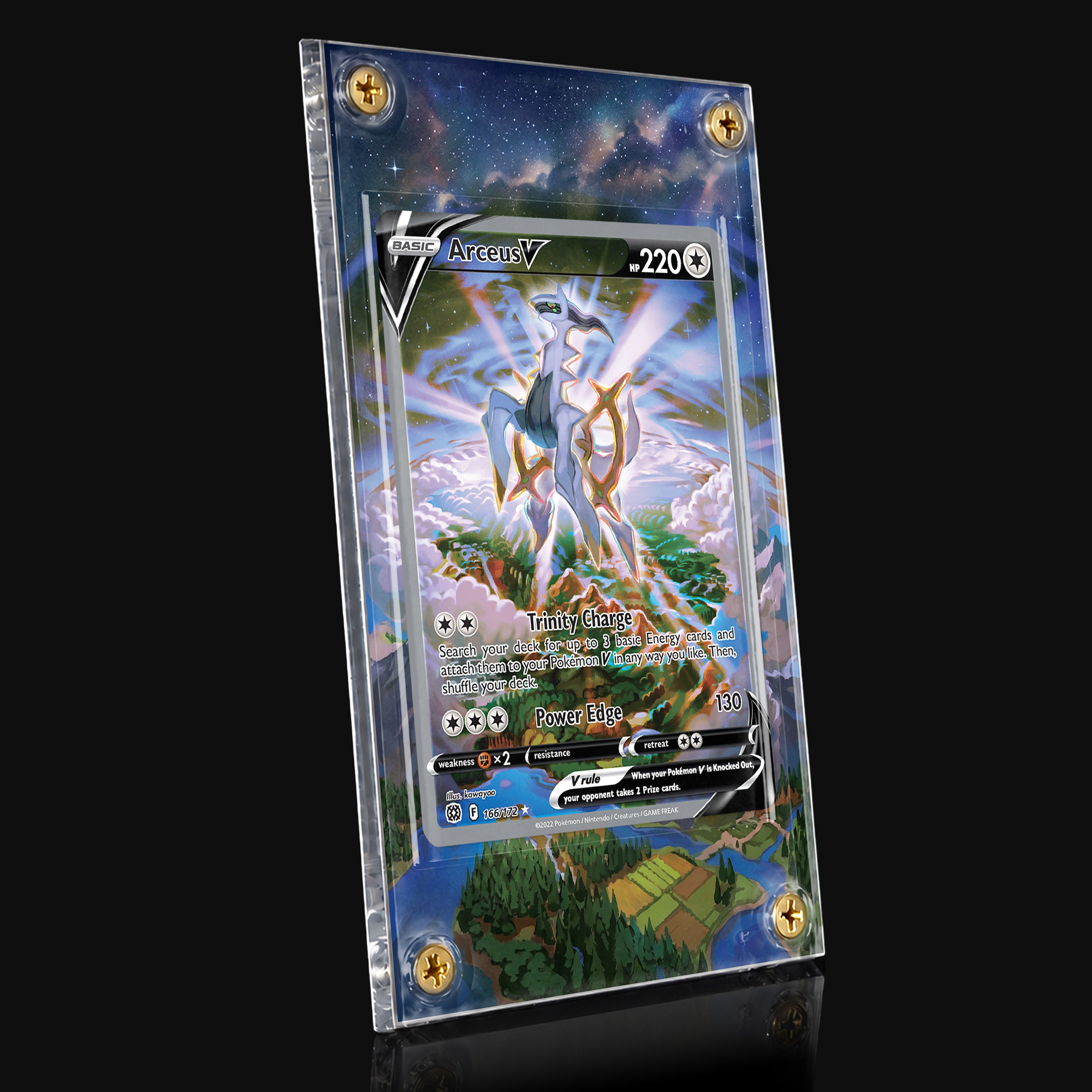 Arceus V 166 Extended Art Display