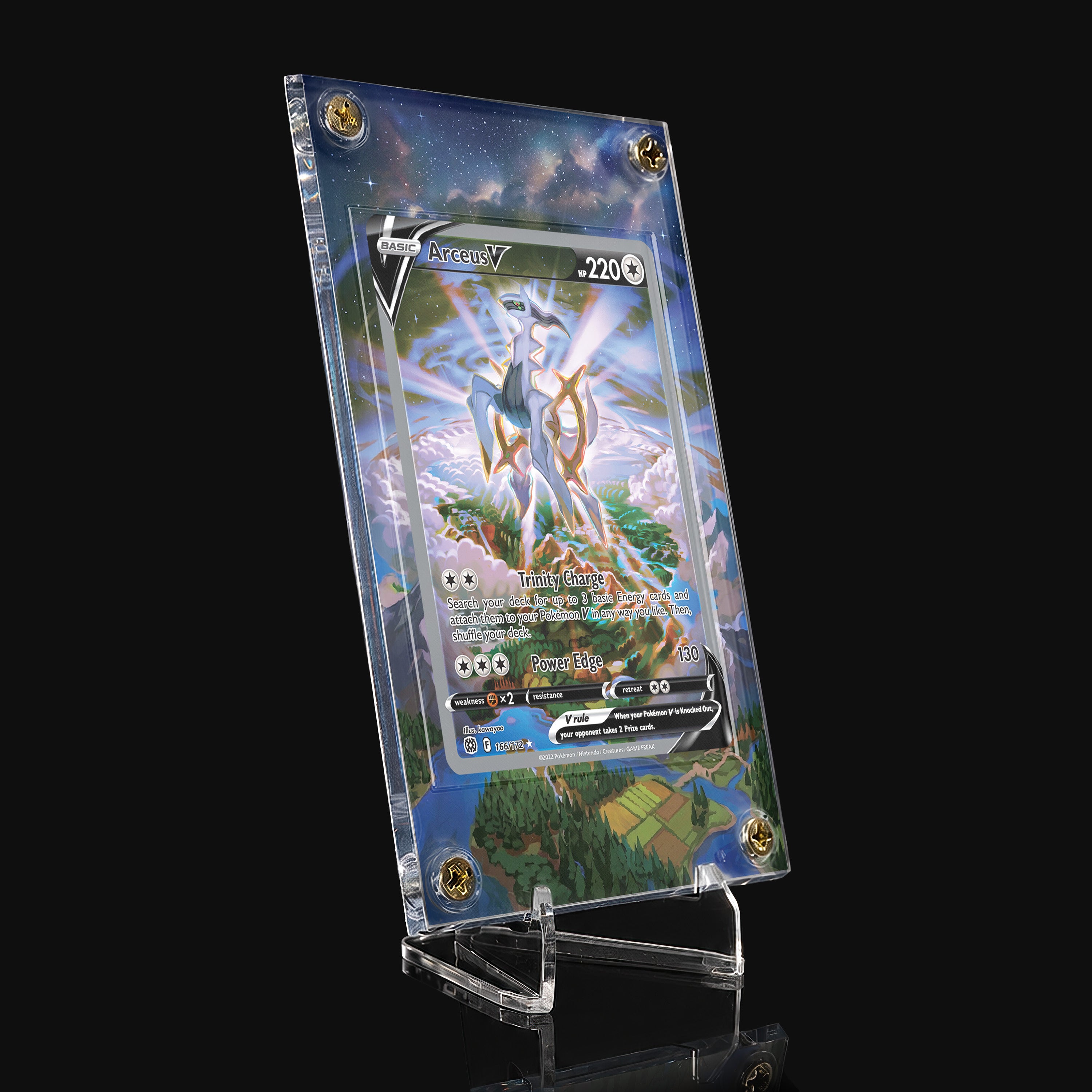 Arceus V 166 Extended Art Display