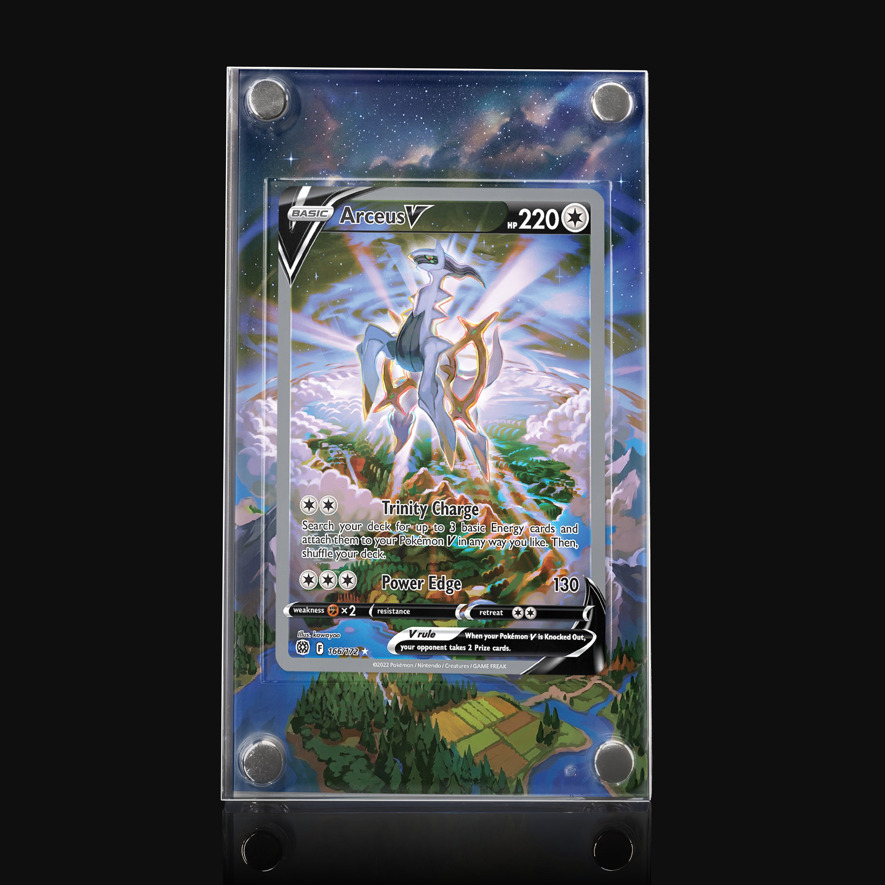 Arceus V 166 Extended Art Display