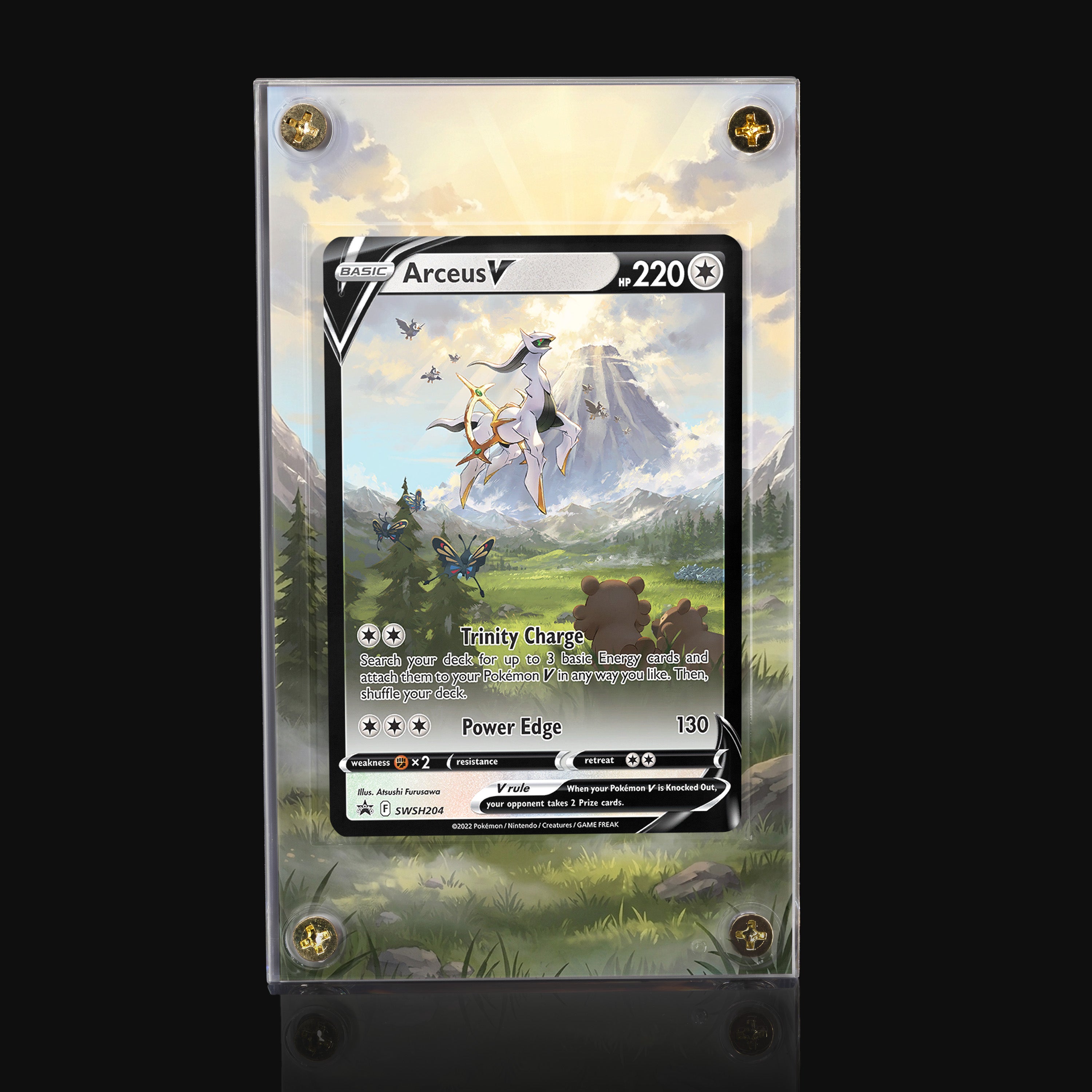 Arceus V SWSH204 Extended Art Display
