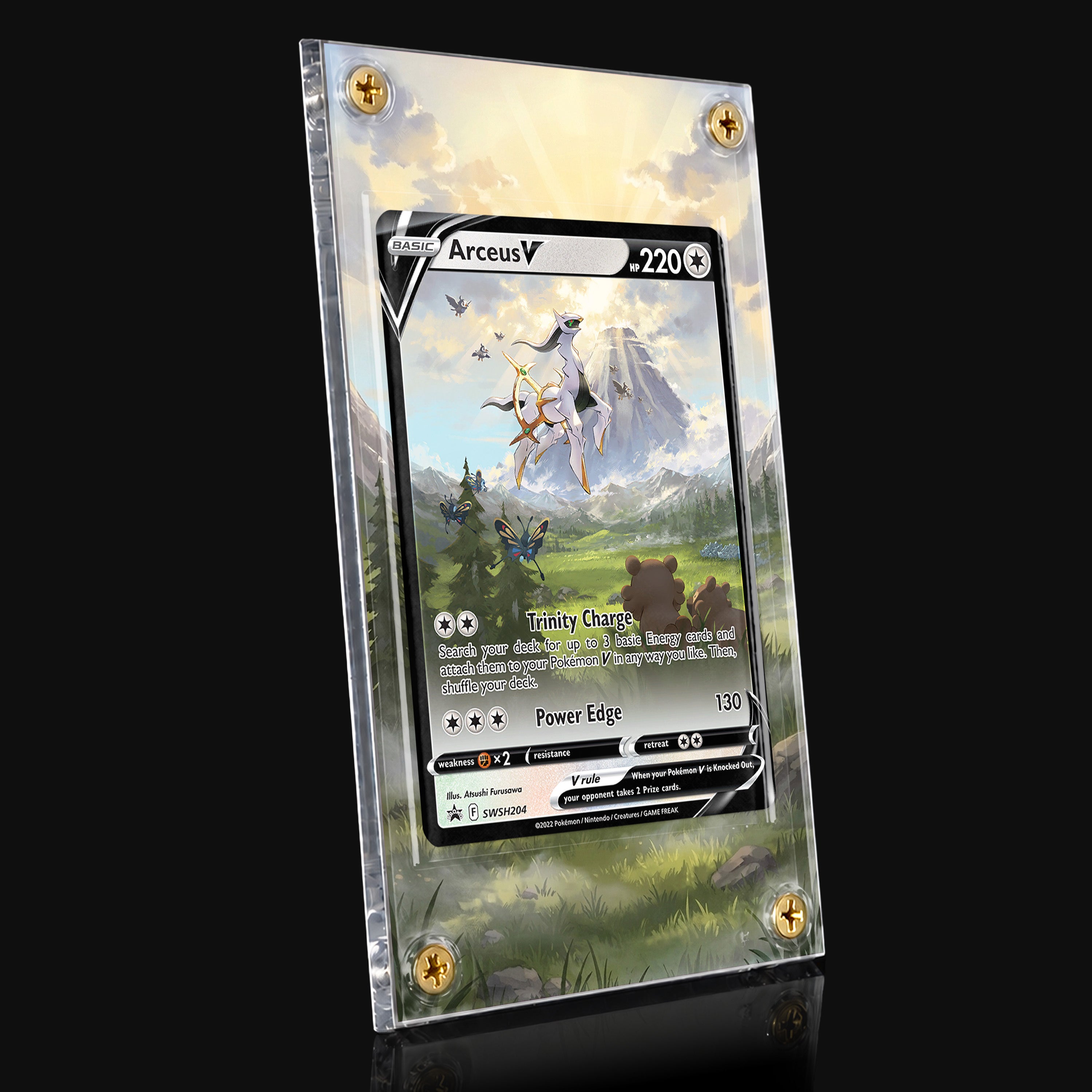 Arceus V SWSH204 Extended Art Display