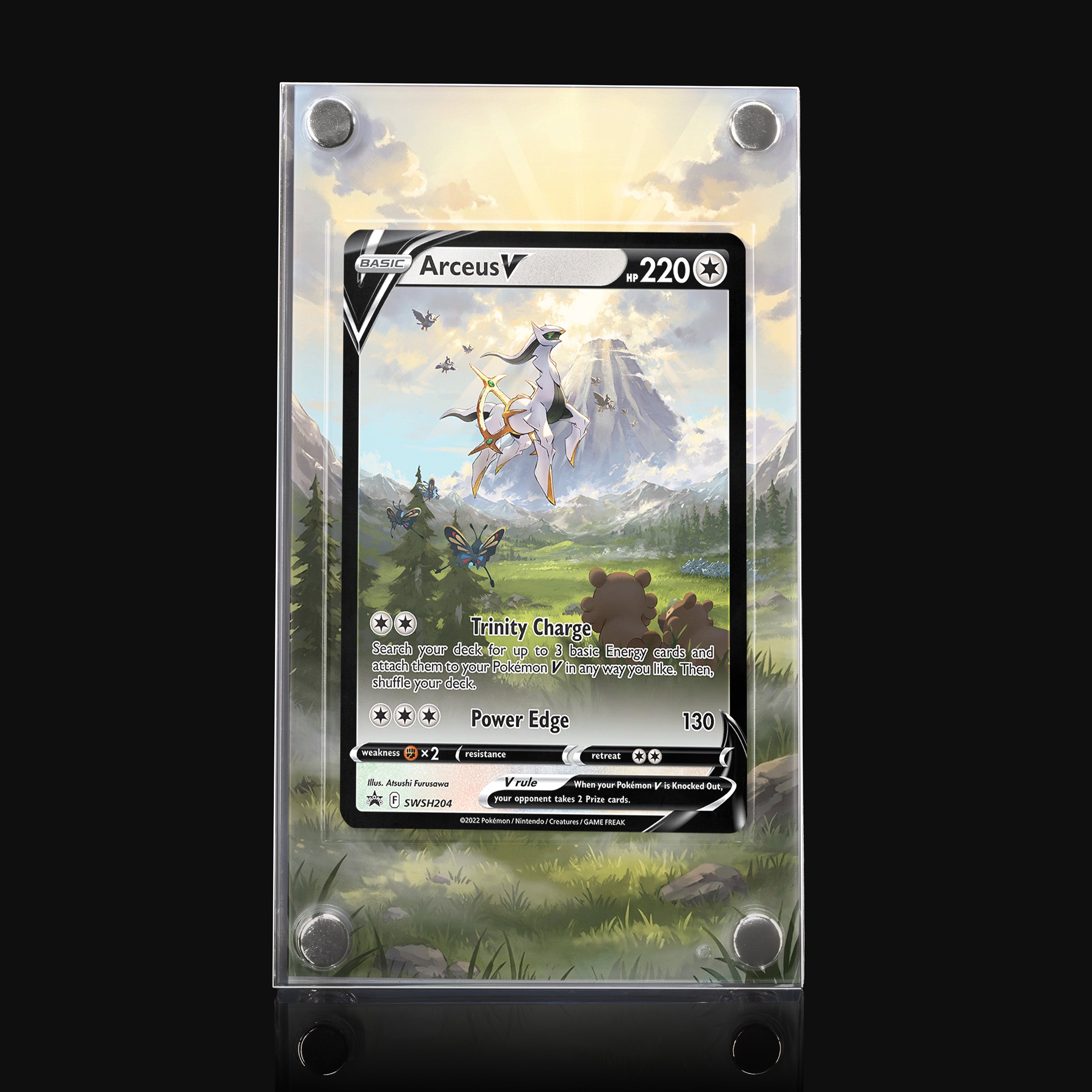 Arceus V SWSH204 Extended Art Display