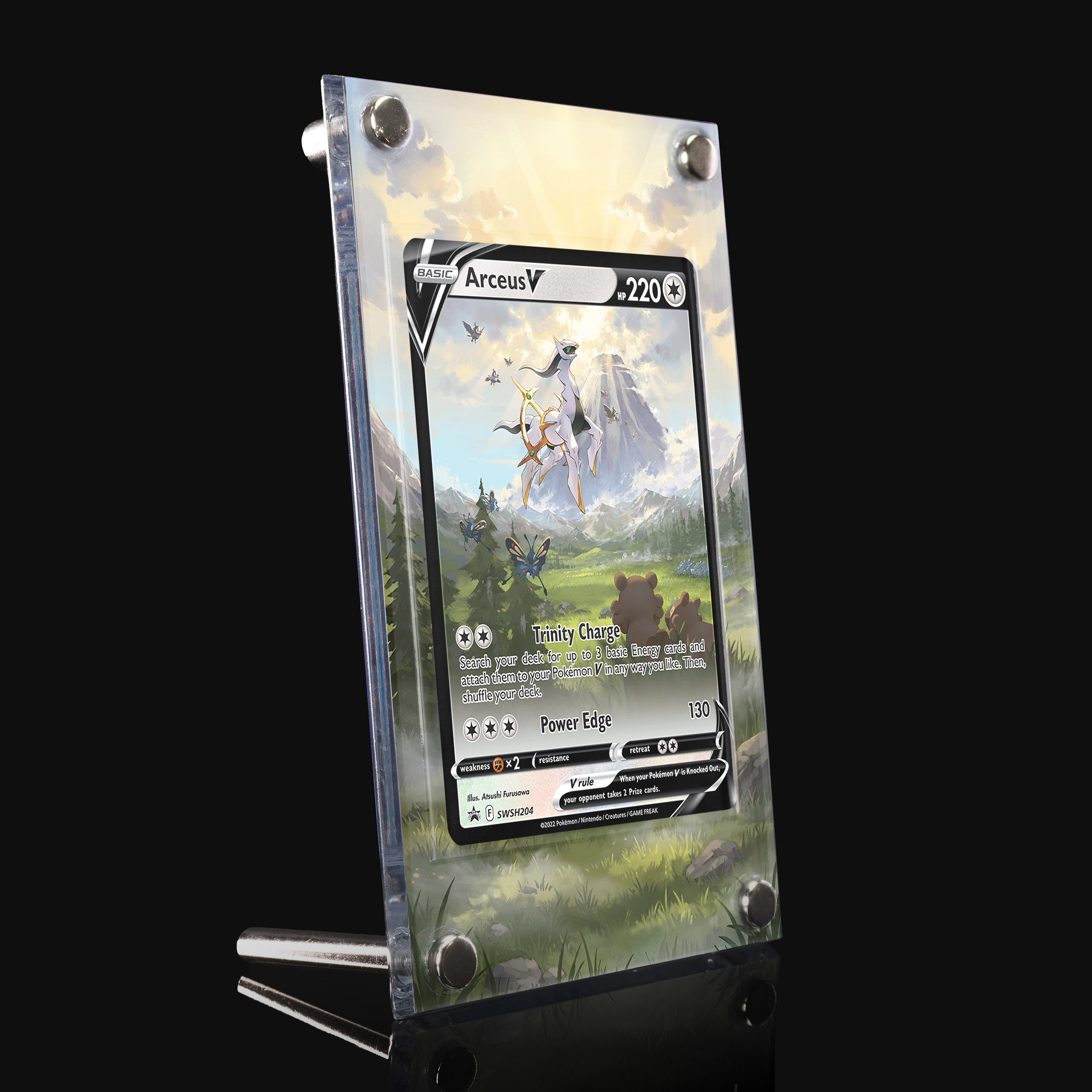 Arceus V SWSH204 Extended Art Display