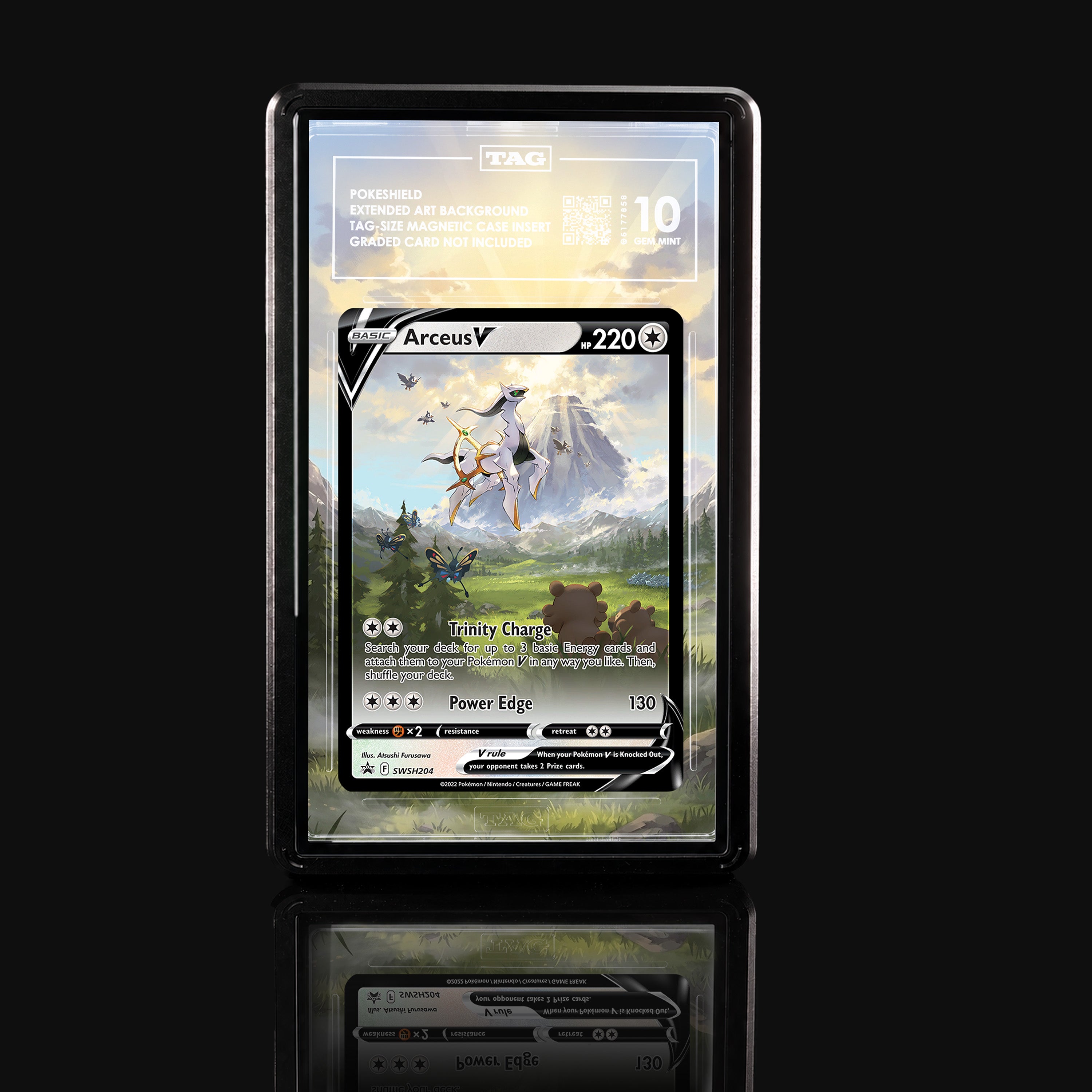 Arceus V SWSH204 Extended Art Display