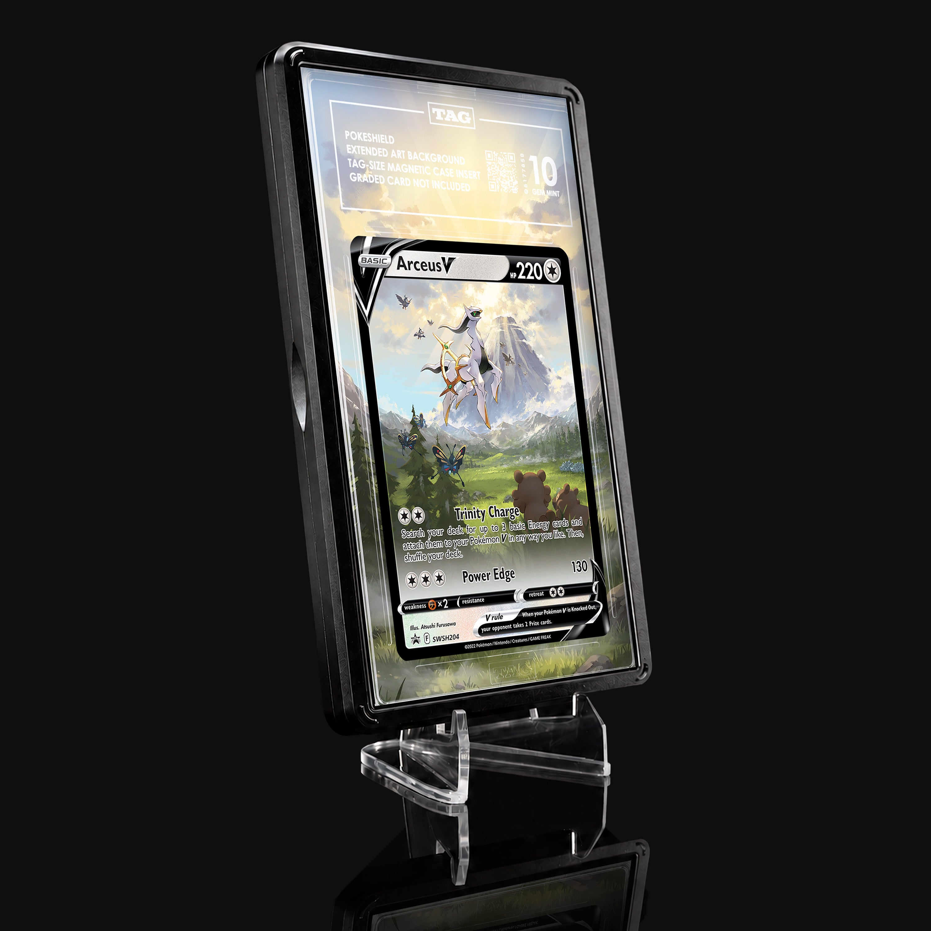 Arceus V SWSH204 Extended Art Display