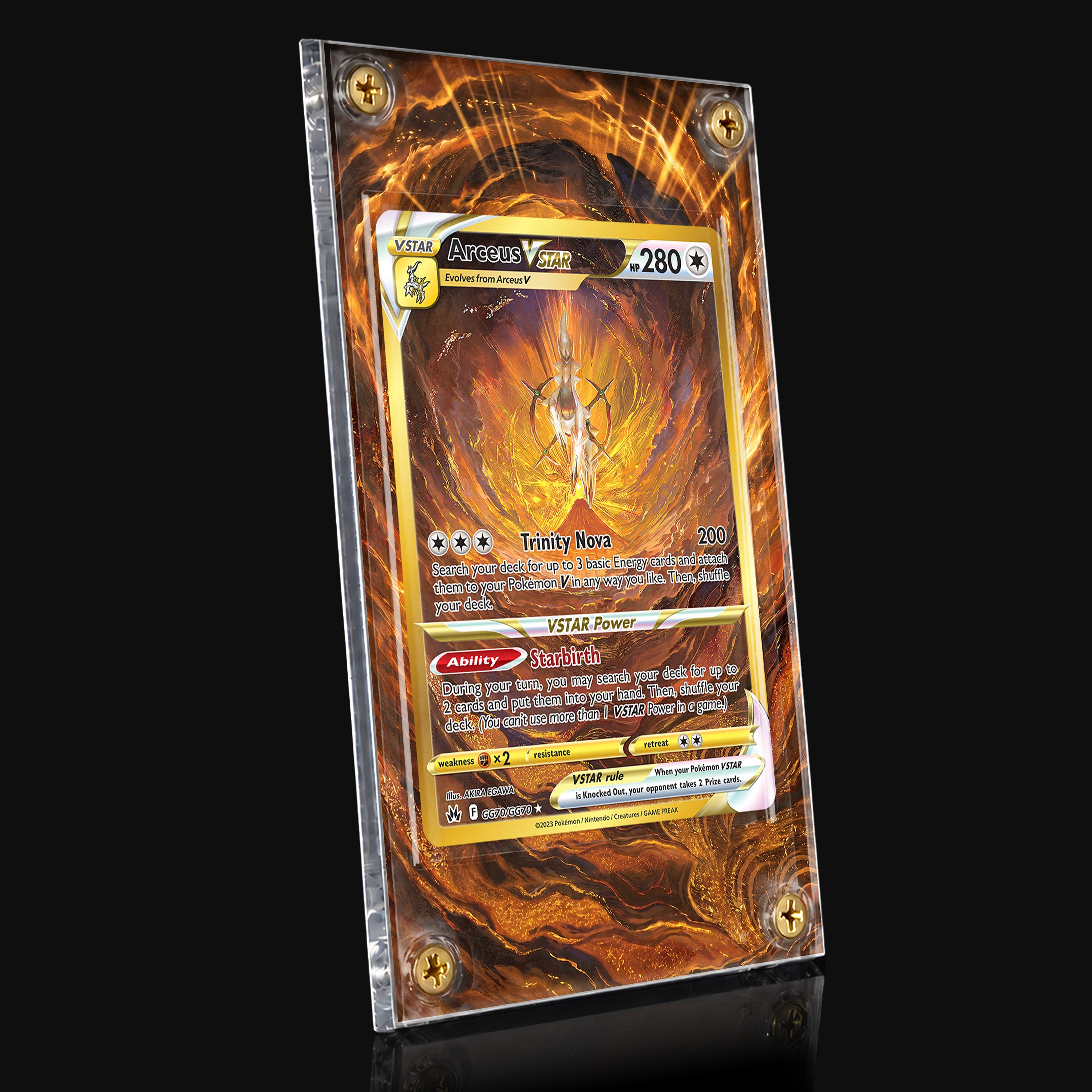 Arceus VSTAR GG70 Extended Art Display
