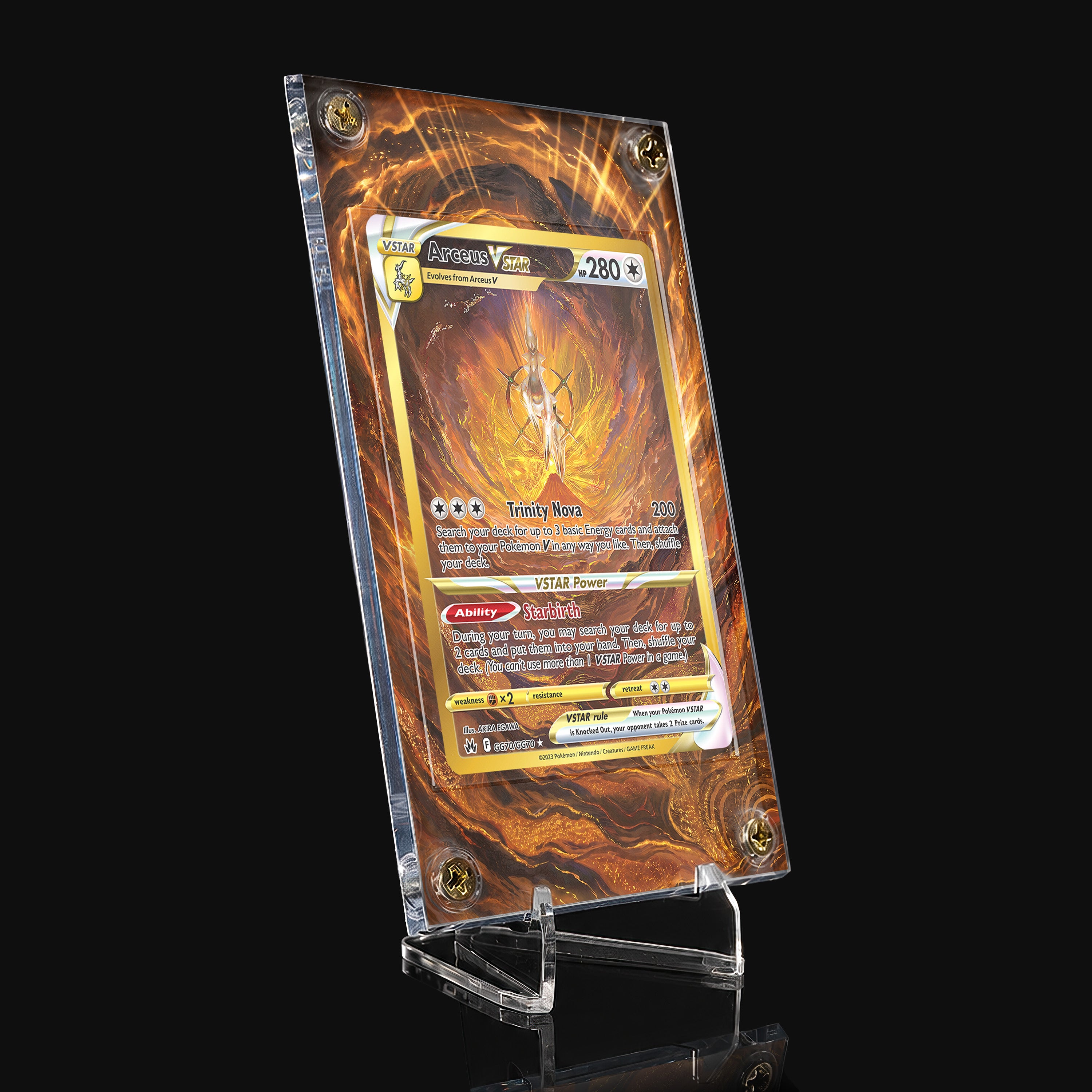 Arceus VSTAR GG70 Extended Art Display