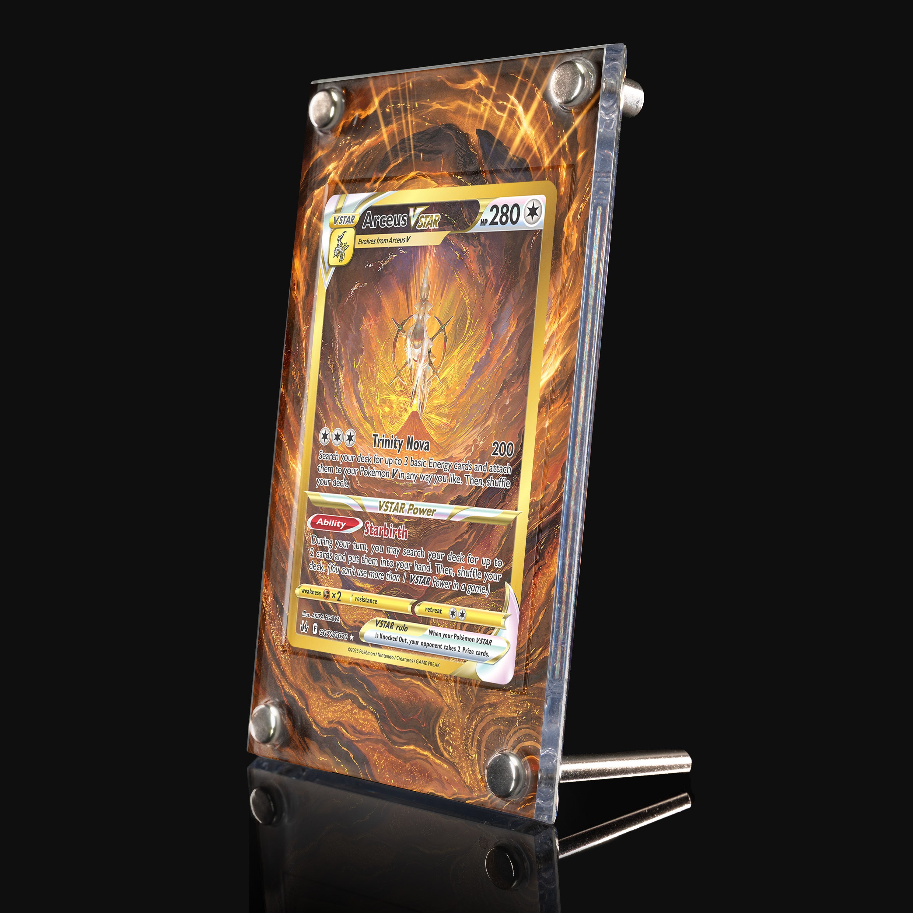Arceus VSTAR GG70 Extended Art Display