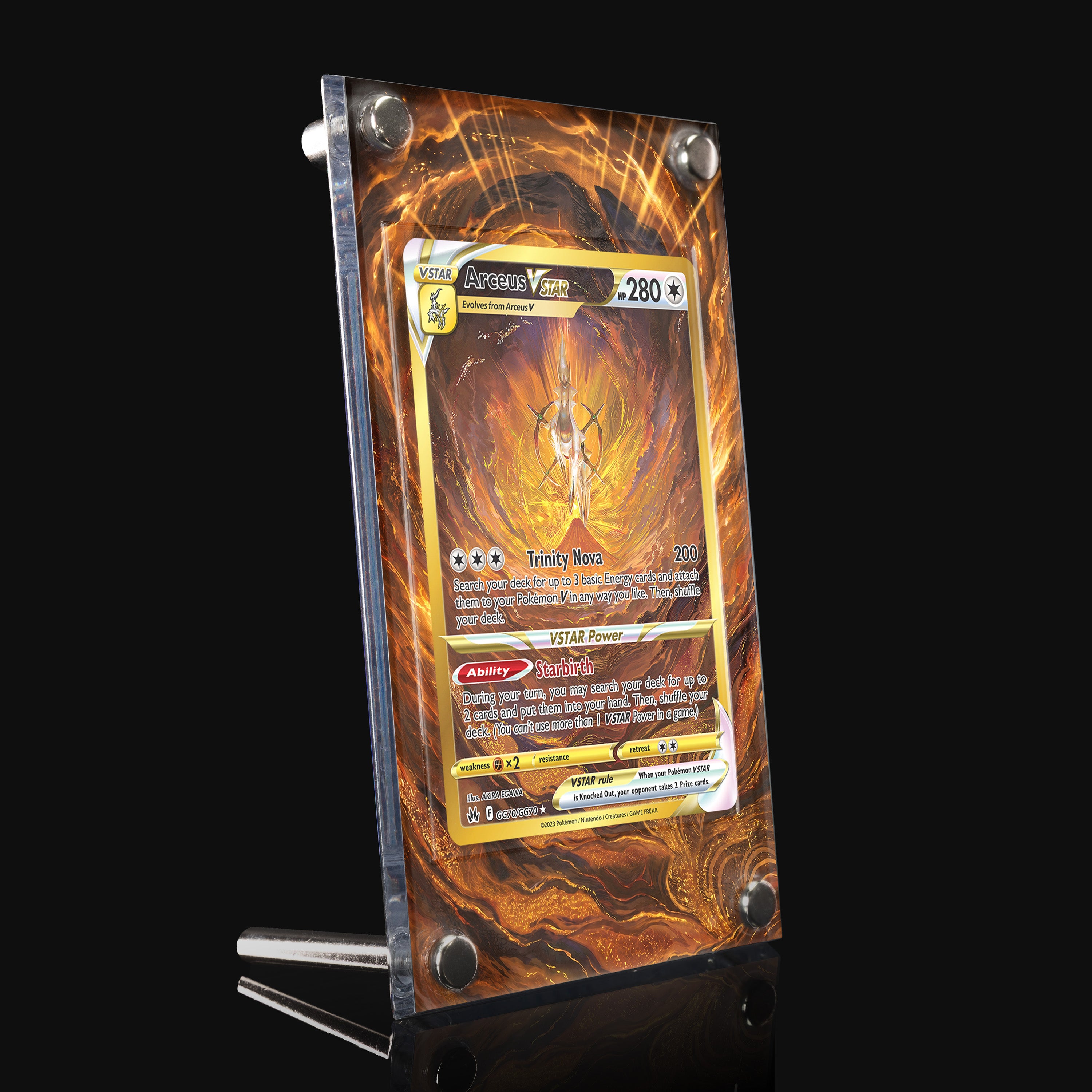 Arceus VSTAR GG70 Extended Art Display