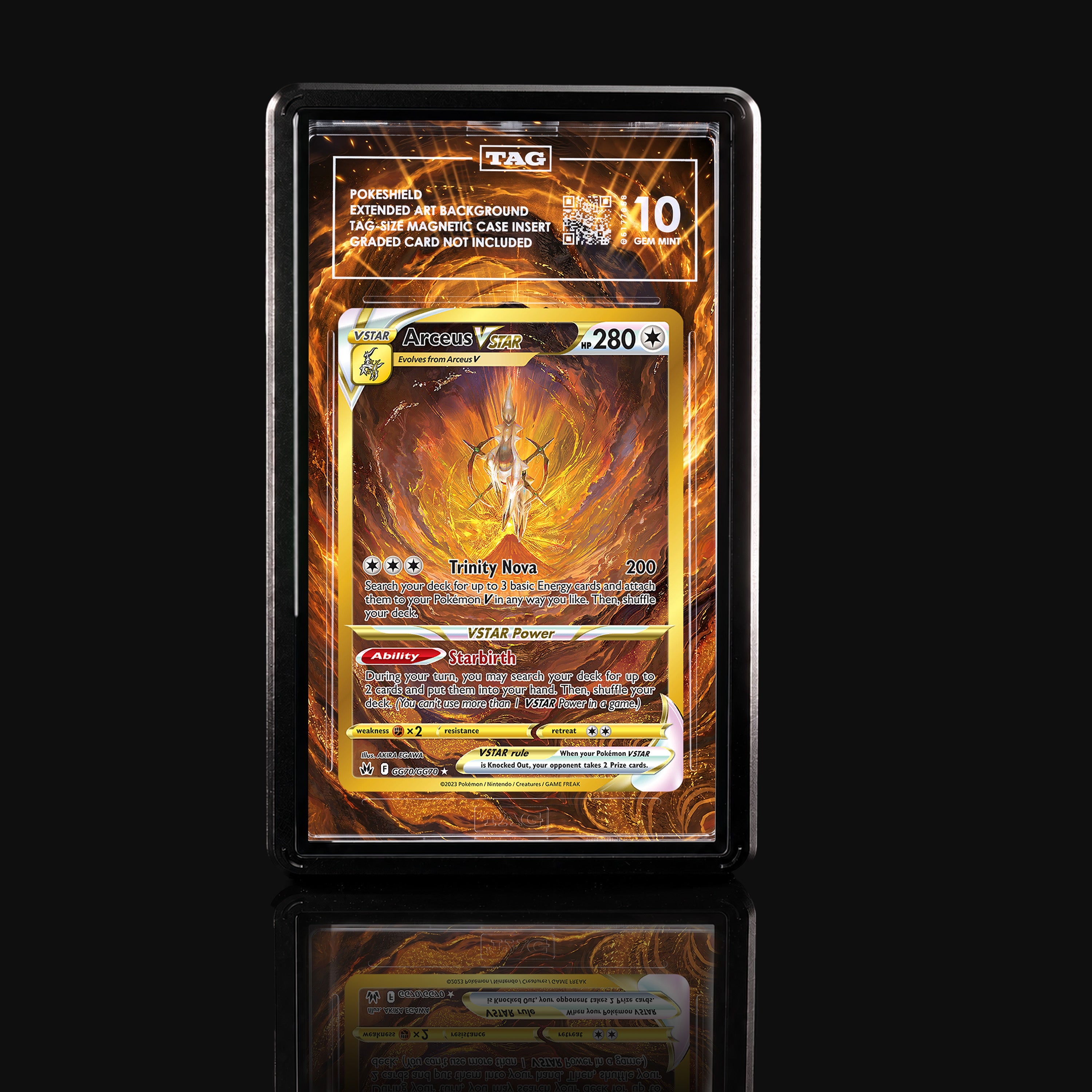 Arceus VSTAR GG70 Extended Art Display