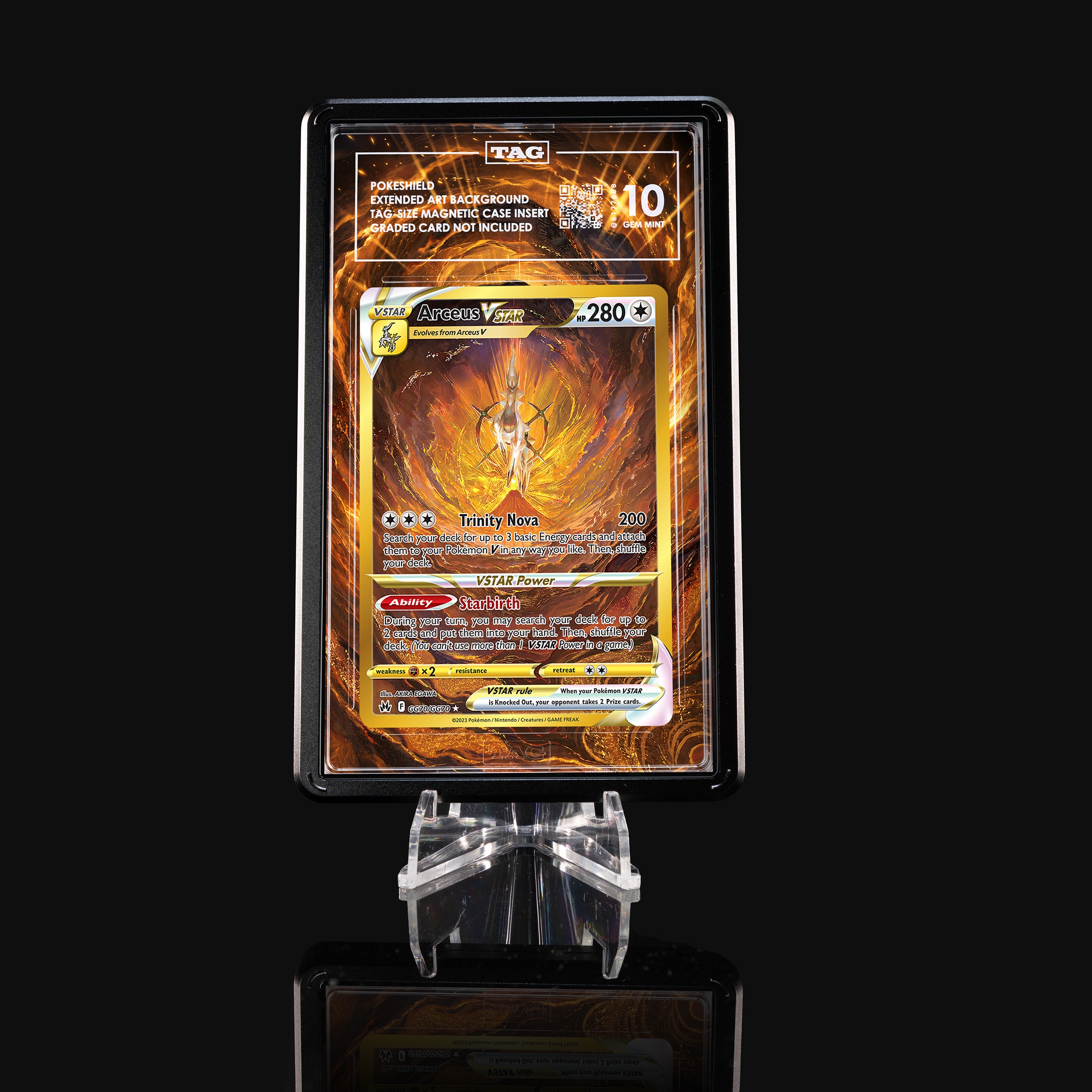 Arceus VSTAR GG70 Extended Art Display
